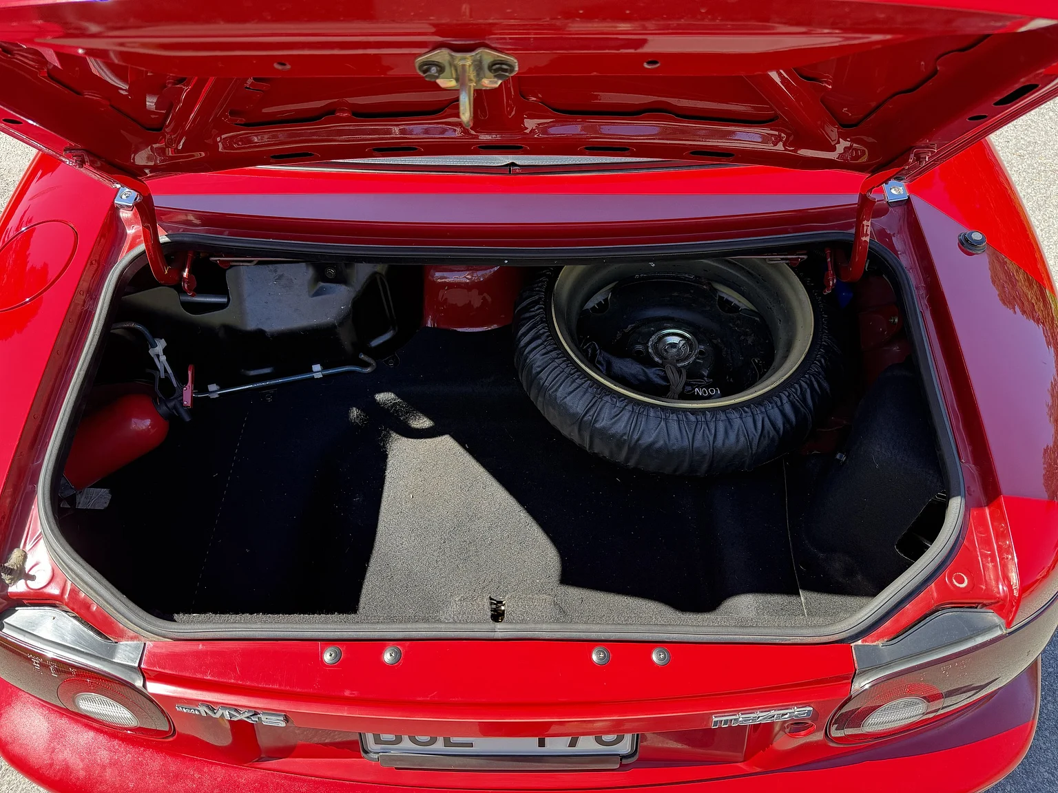 Interiörbild 1991 Mazda MX-5 Miata (68)