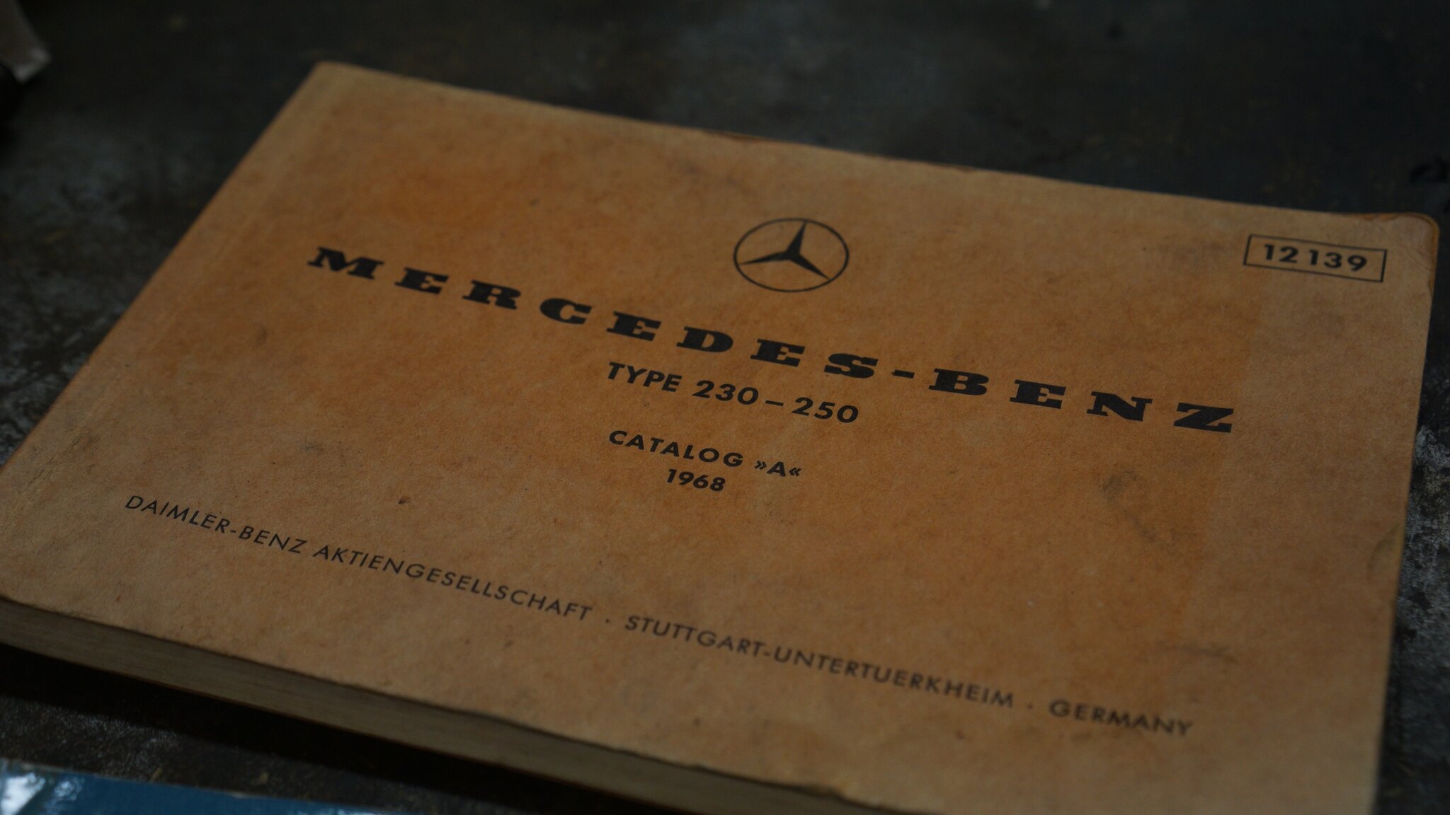Dokumentation för 1966 Mercedes-Benz 230 S