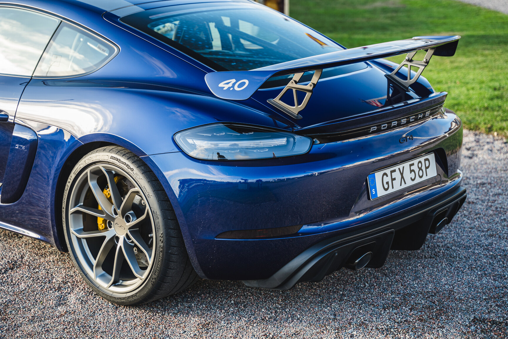 Exterior image of 2020 Porsche 718 Cayman GT4