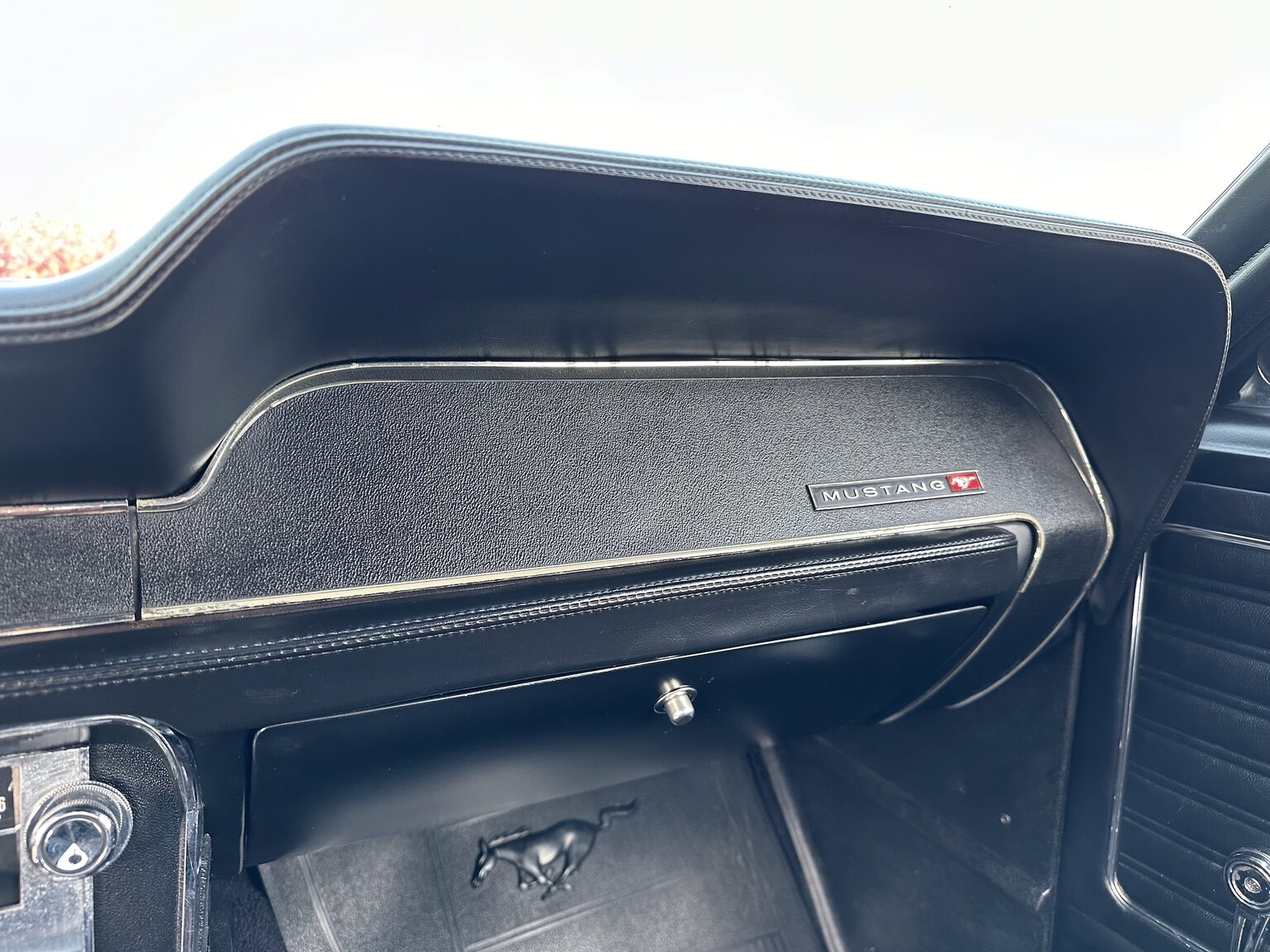 Interiörbild 1968 Ford Mustang Hardtop 3.3