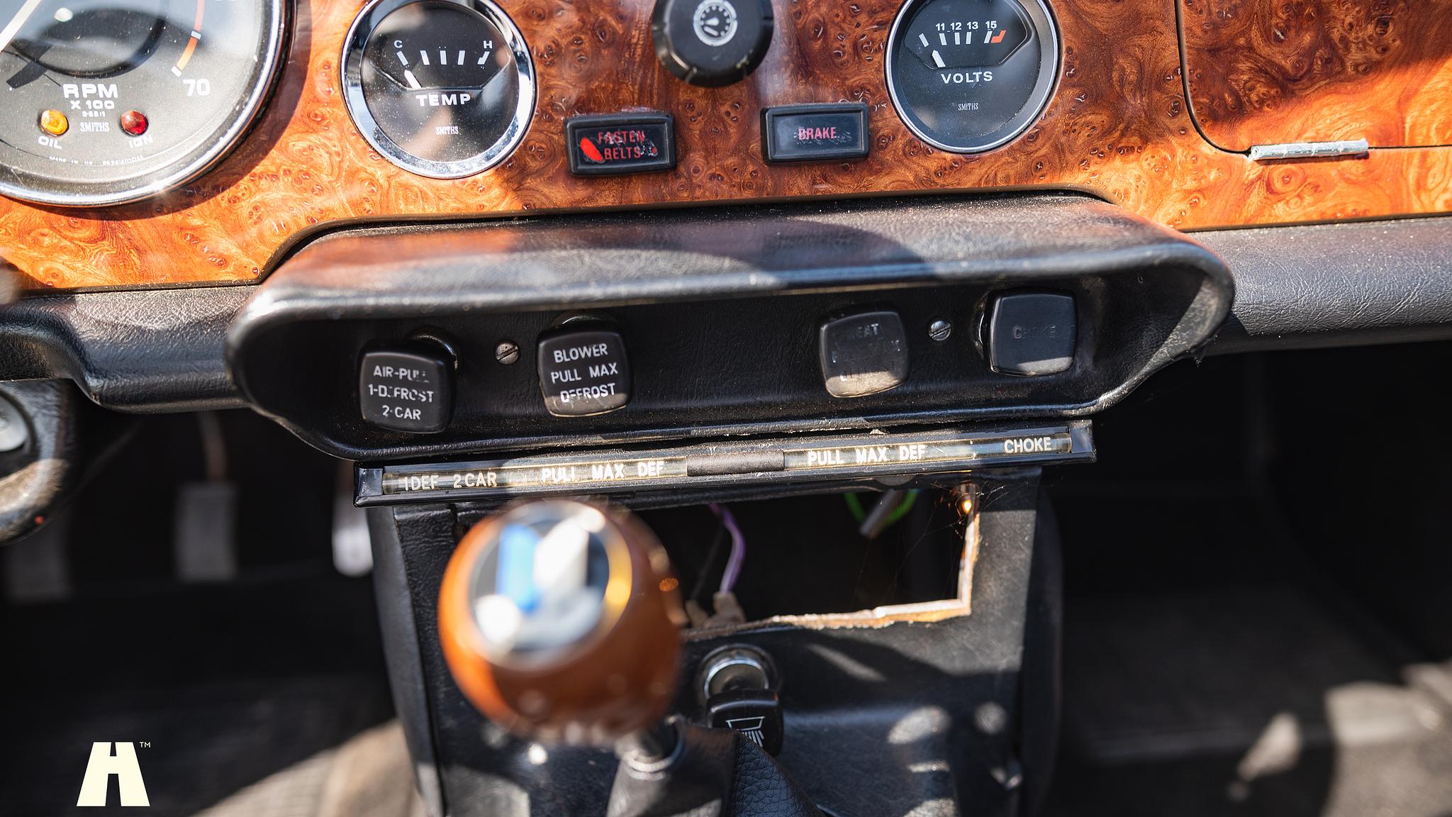 Interiörbild 1974 Triumph TR6 (20)