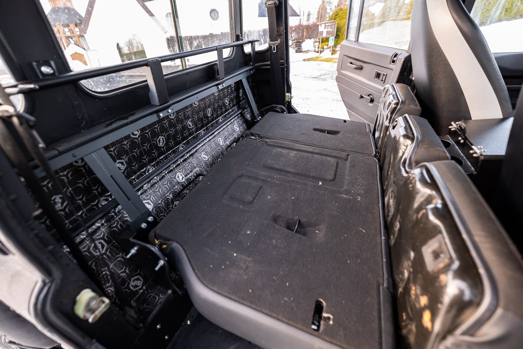 Innenraumfoto von 2000 Land Rover Defender 130