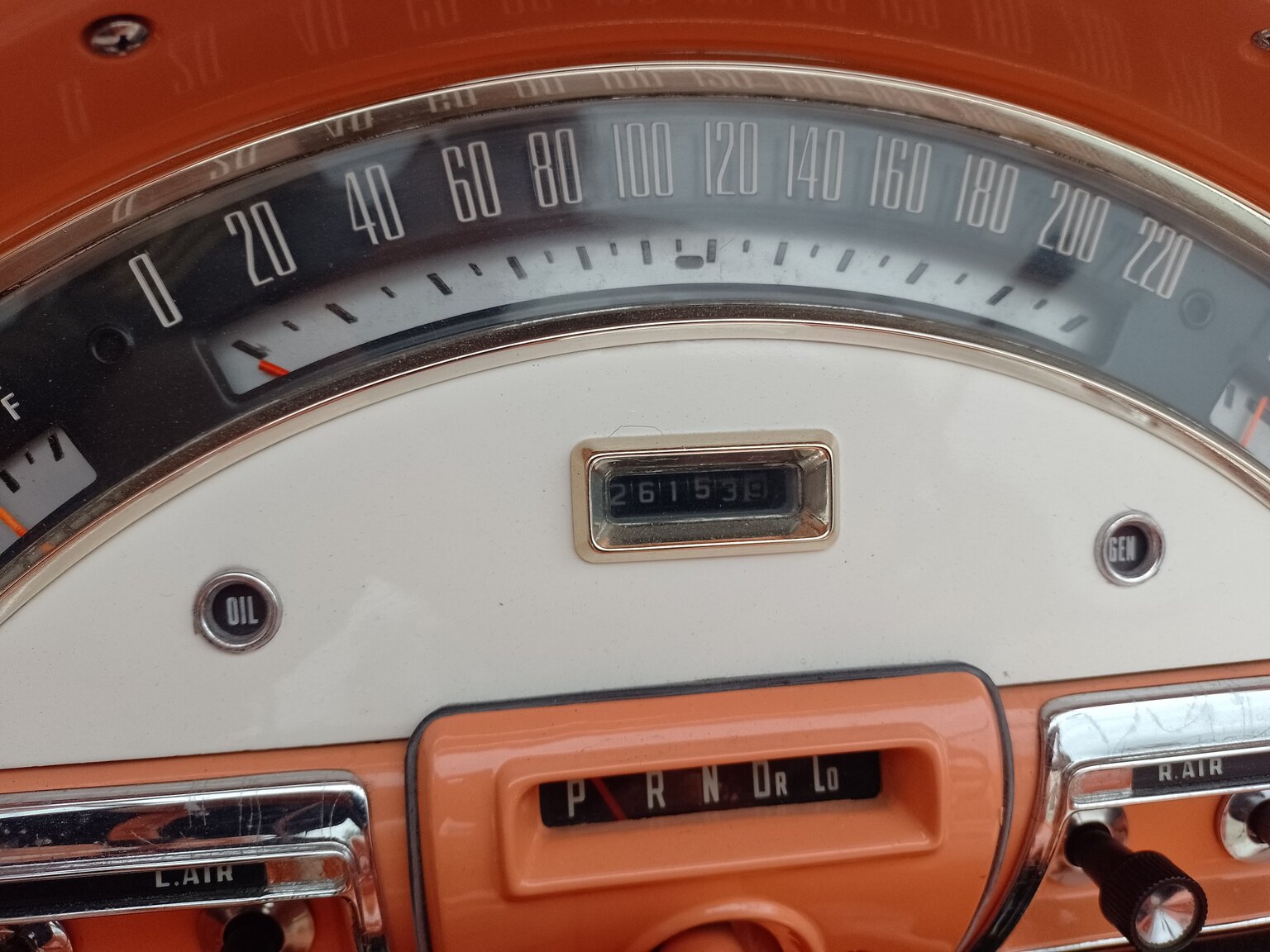 Interior image of 1957 Ford Fairlane 500 Skyliner Retract
