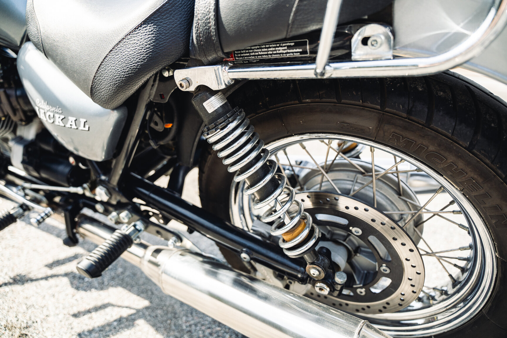 2000 Moto Guzzi California 1100 EV Jackal, Mekanik