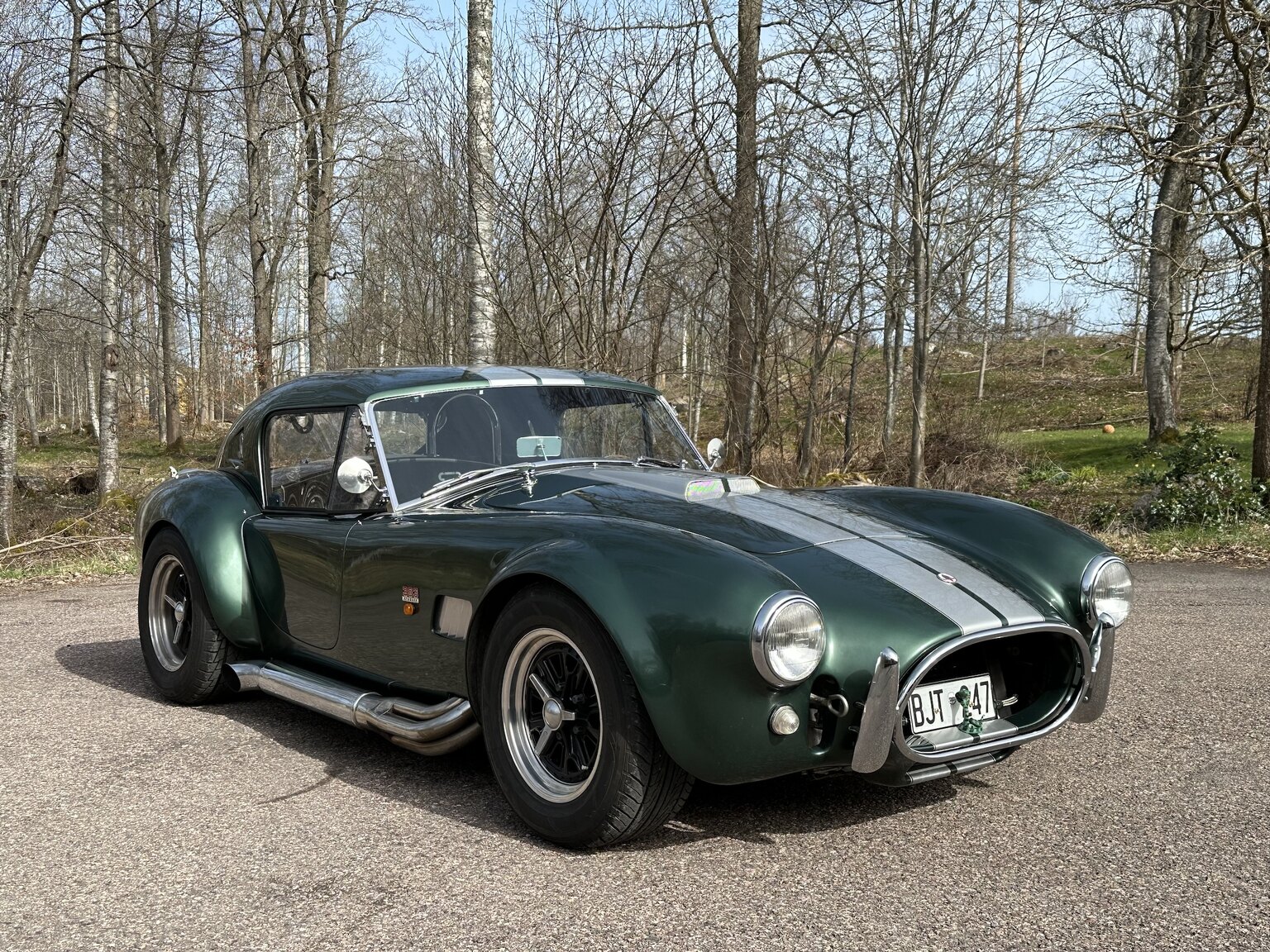 Exteriörbild på 2008 AC Cobra replica