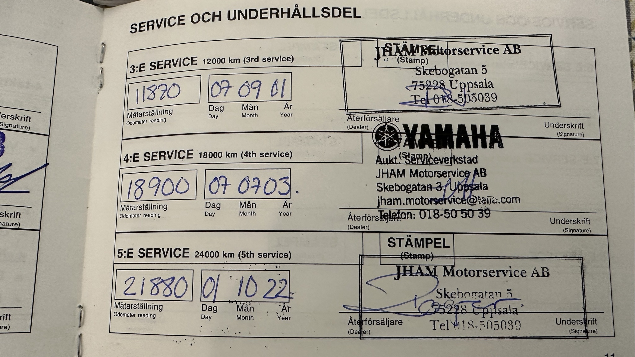 Dokumentation, 1999 Suzuki TL1000S