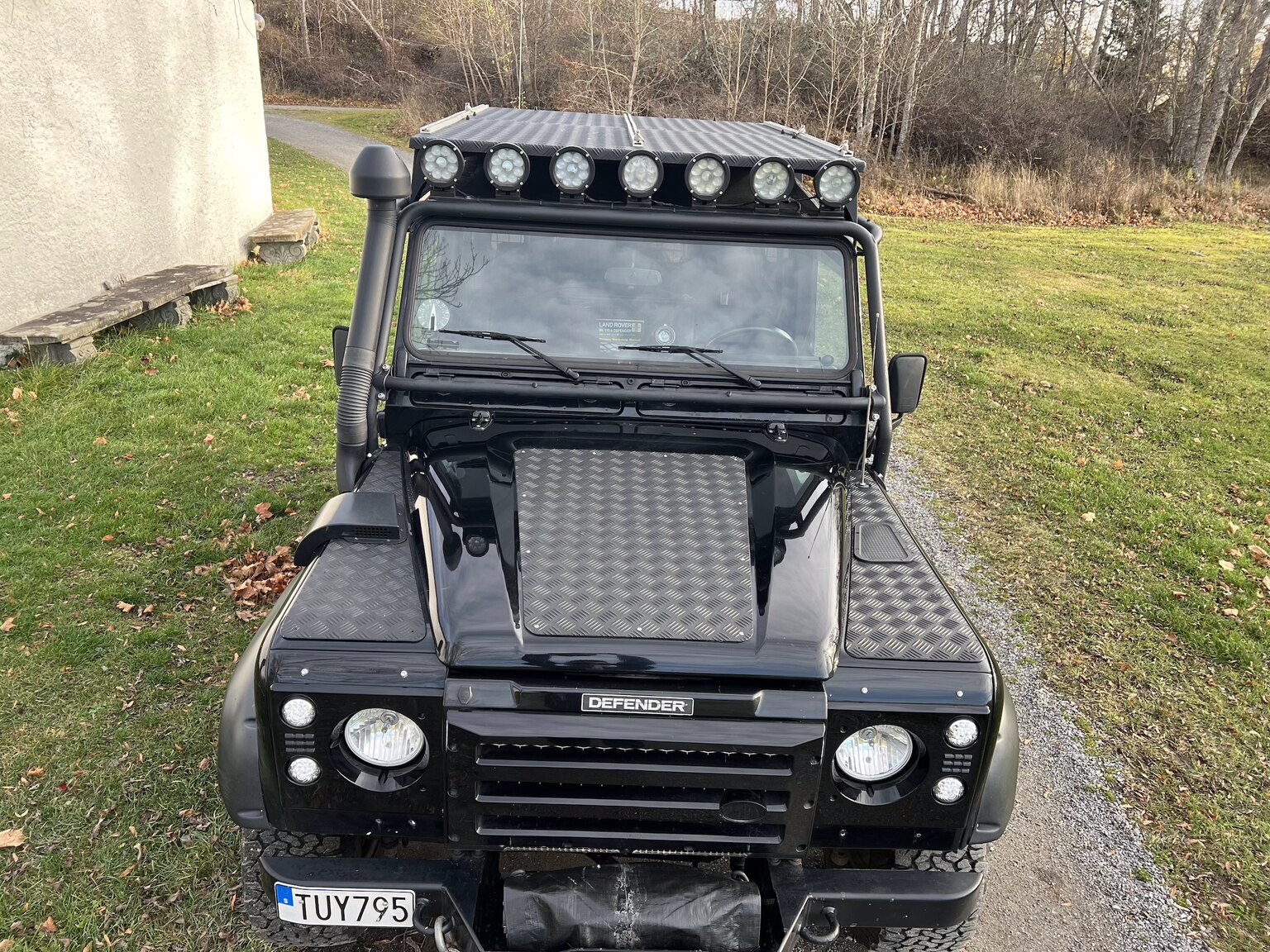 Exteriörbild på 2002 Land Rover Defender 90 2.5 Td5