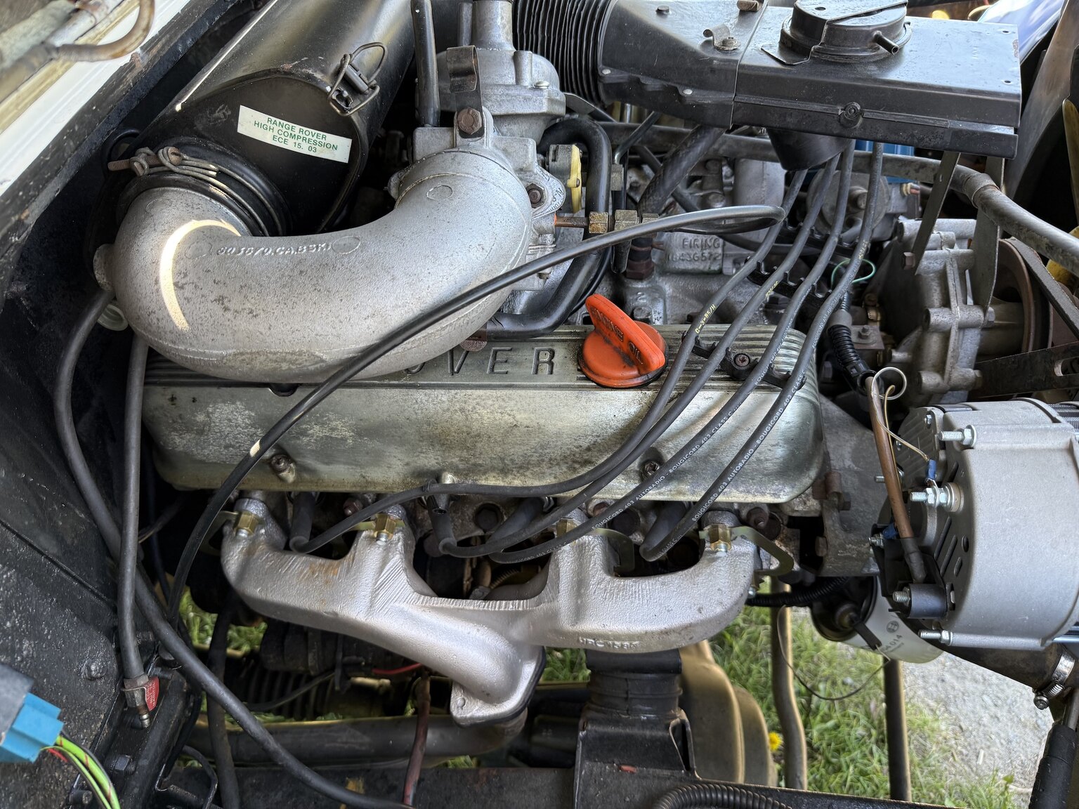 Image of 1985 Land Rover Range Rover 3.5 V8 mechanics