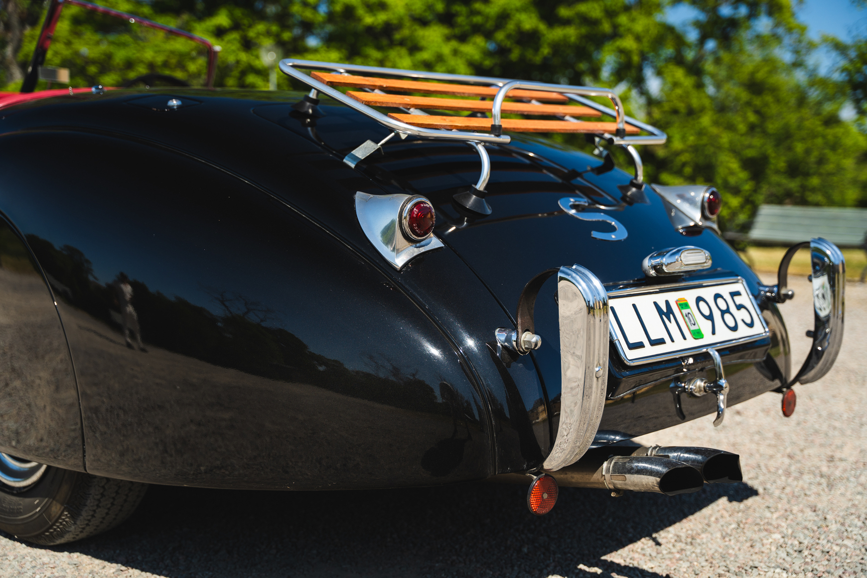 Exteriörbild på 1951 Jaguar XK 120