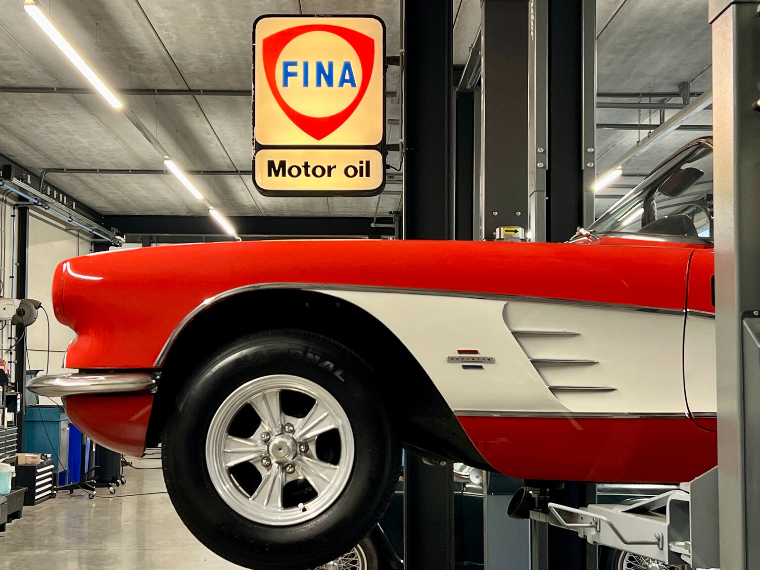 Image of 1960 Chevrolet Corvette C1 mechanics