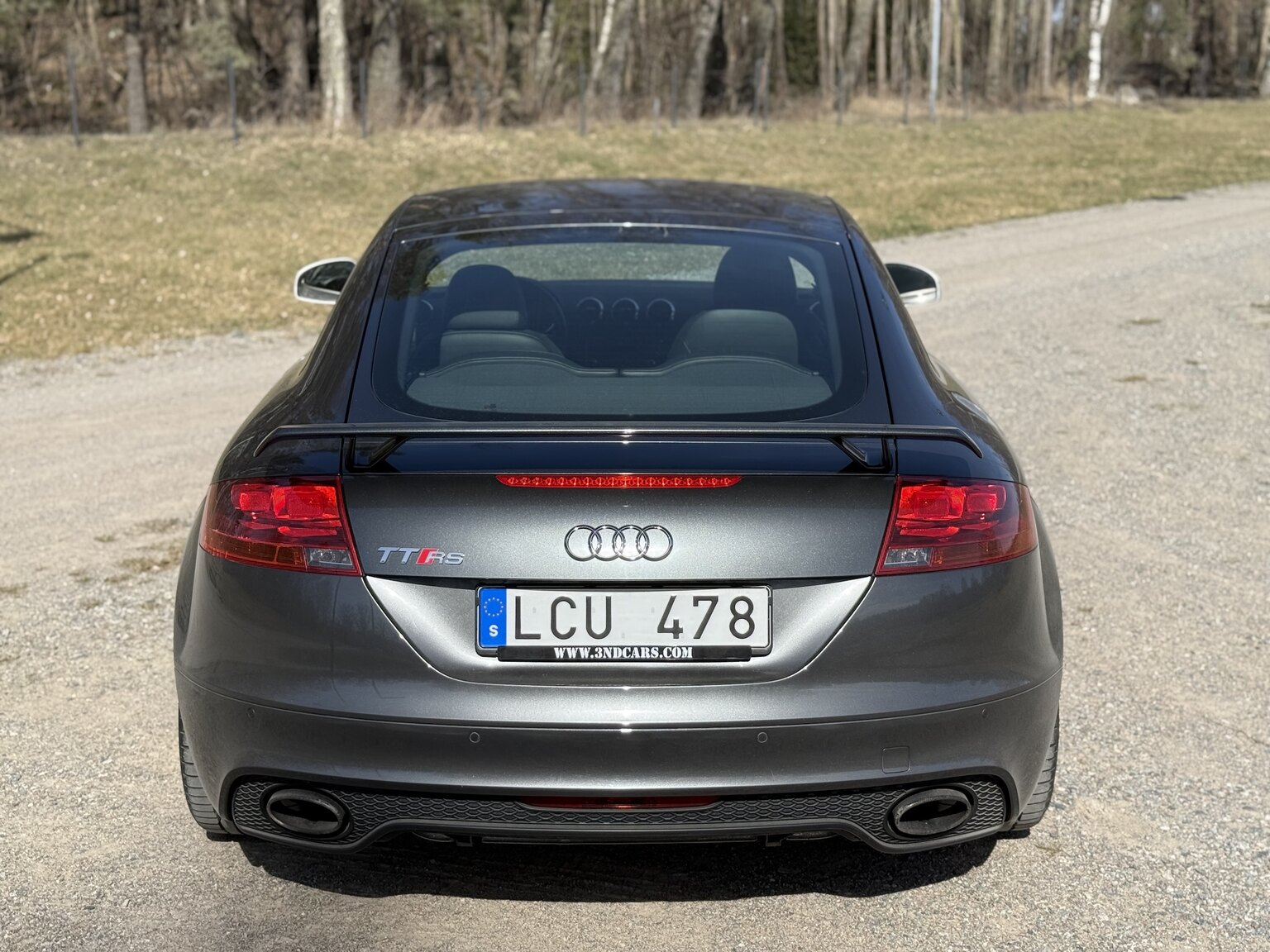 Exterior image of 2011 Audi TT RS Coupé