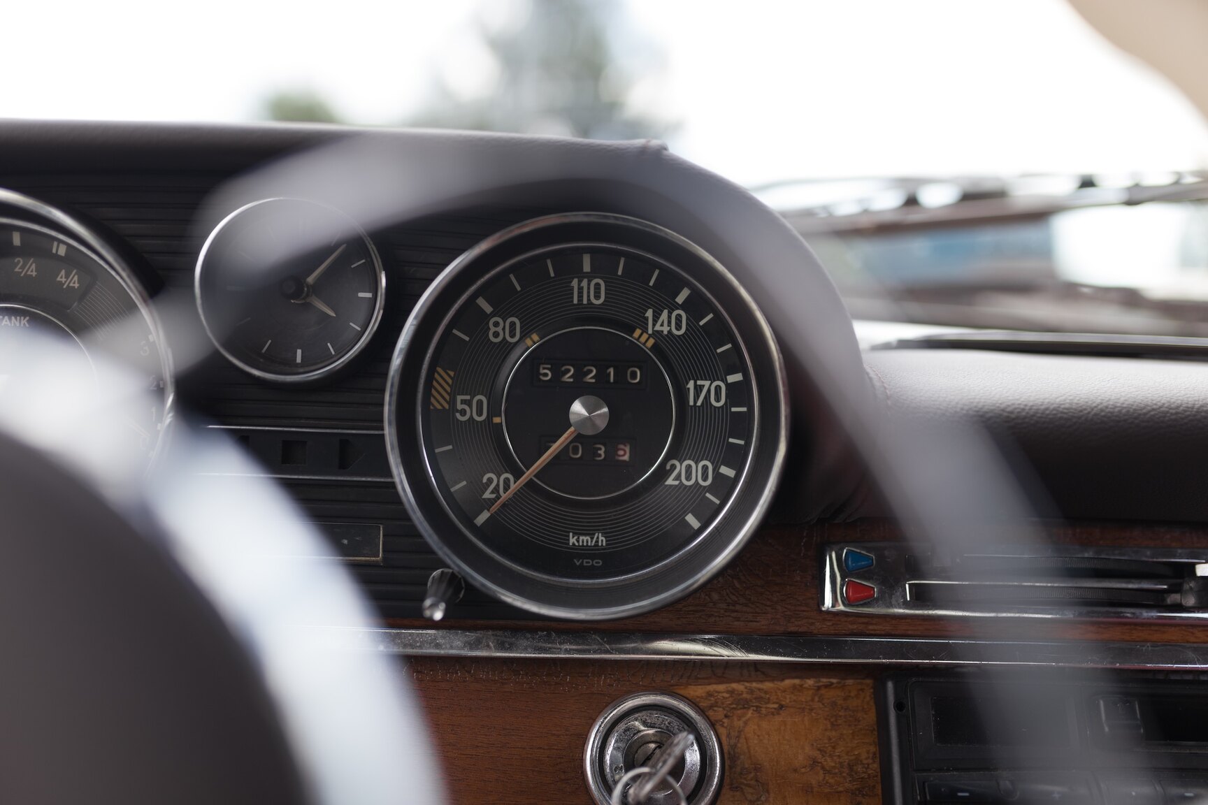 Interiörbild 1966  Mercedes-Benz 250 