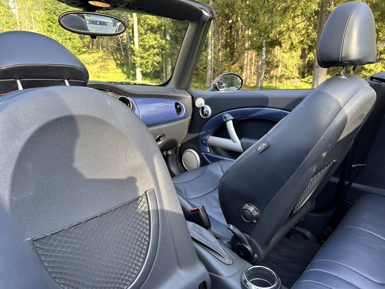 Interiörbild 2004 Mini Cooper Convertible