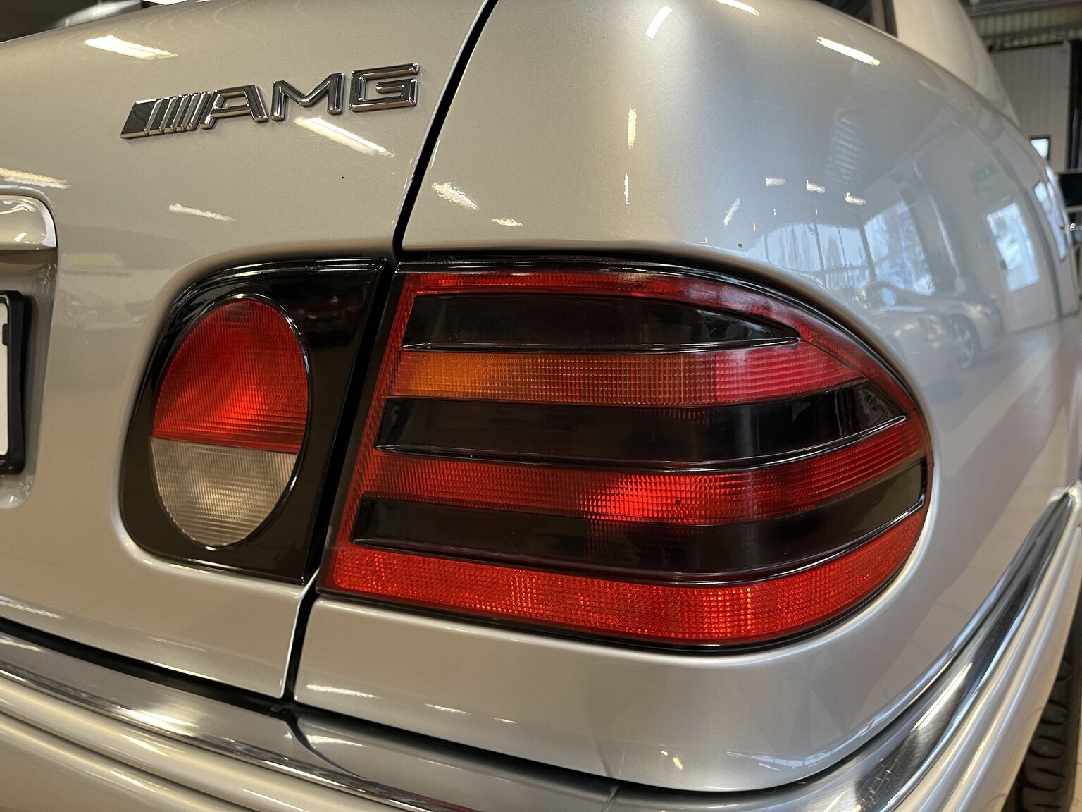 Exterior image of 1998 Mercedes-Benz E55 AMG