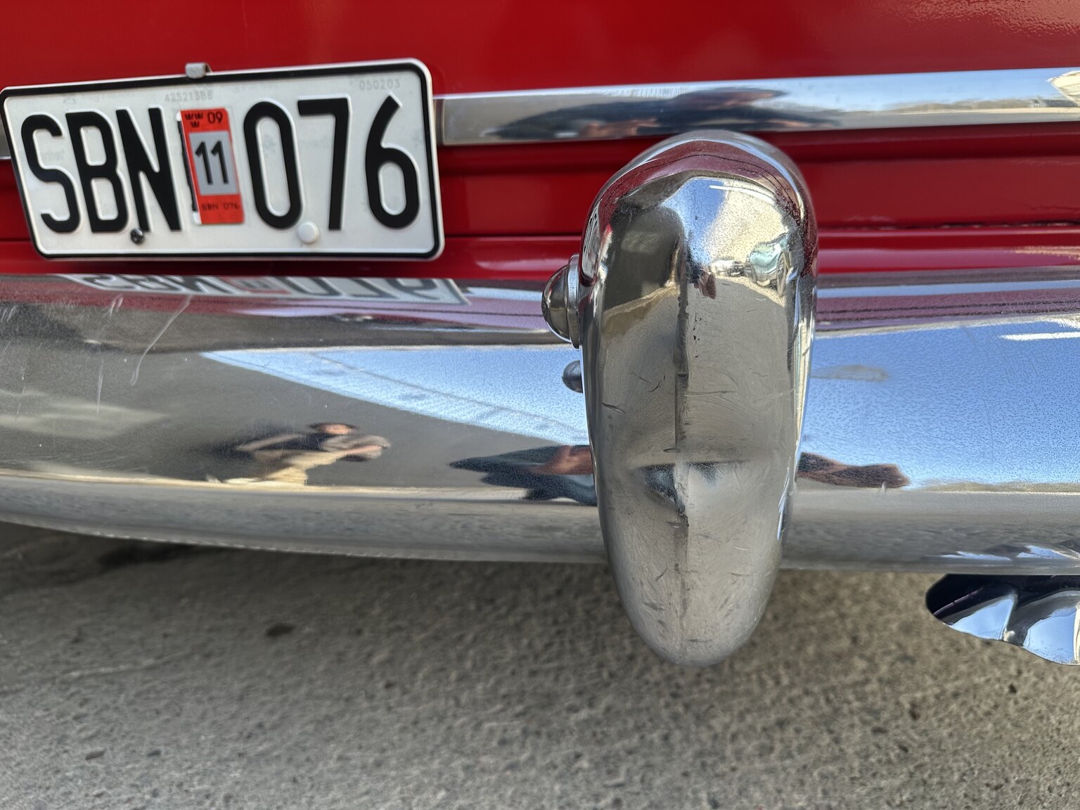 Exteriörbild på 1955 Dodge Custom Royal Sedan HEMI