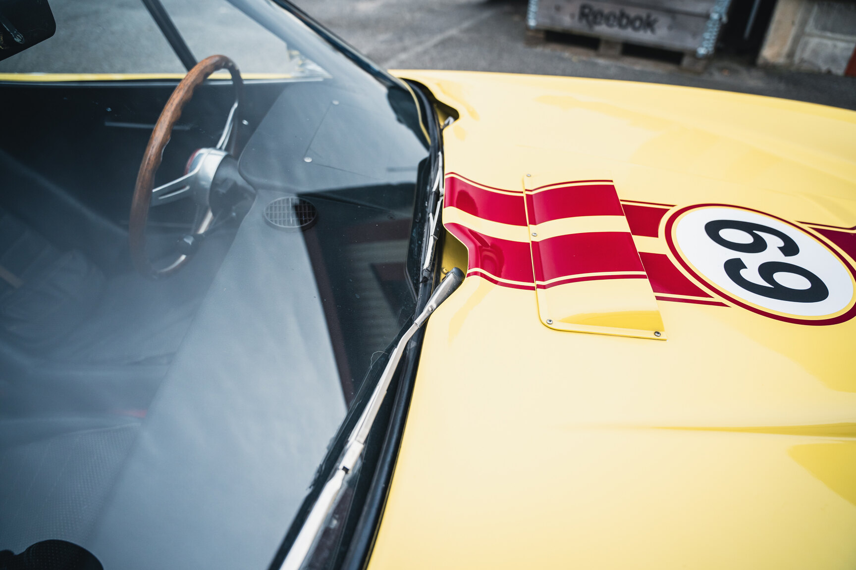 Exteriörbild på 1969 Saab Sonett II