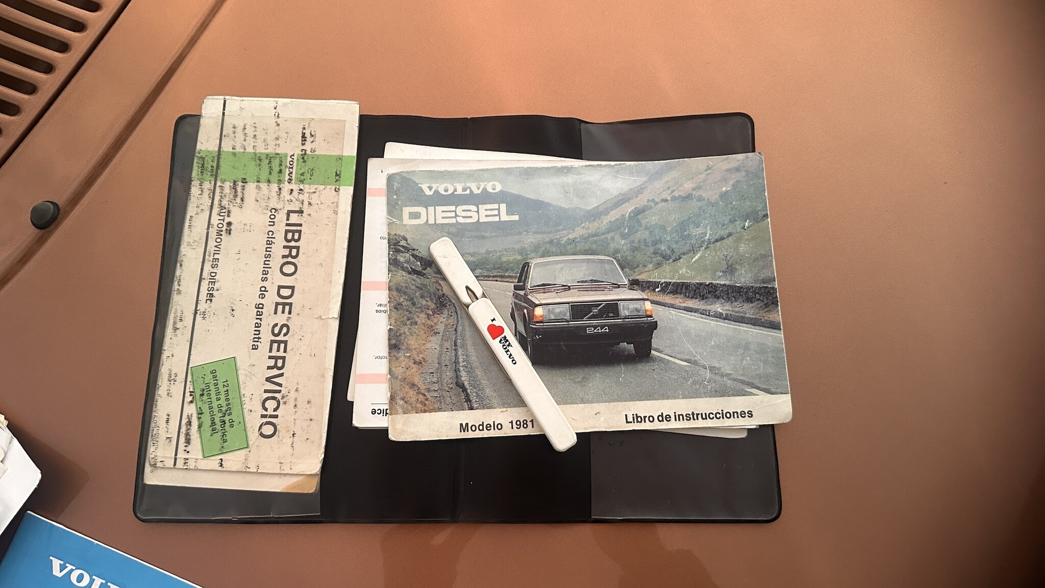 Dokumentation för 1981 Volvo 244 GLE D6