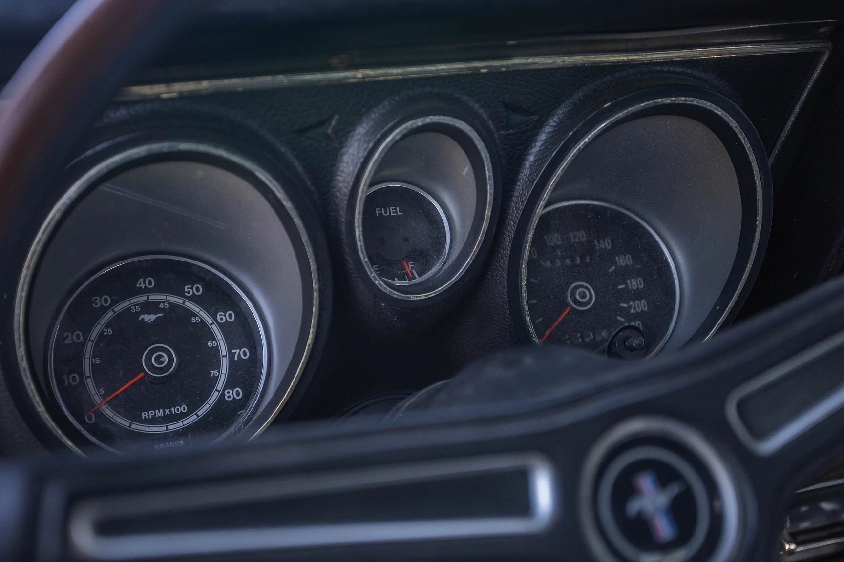 Innenraumfoto von 1971 Ford Mustang Mach 1 351cui (11)