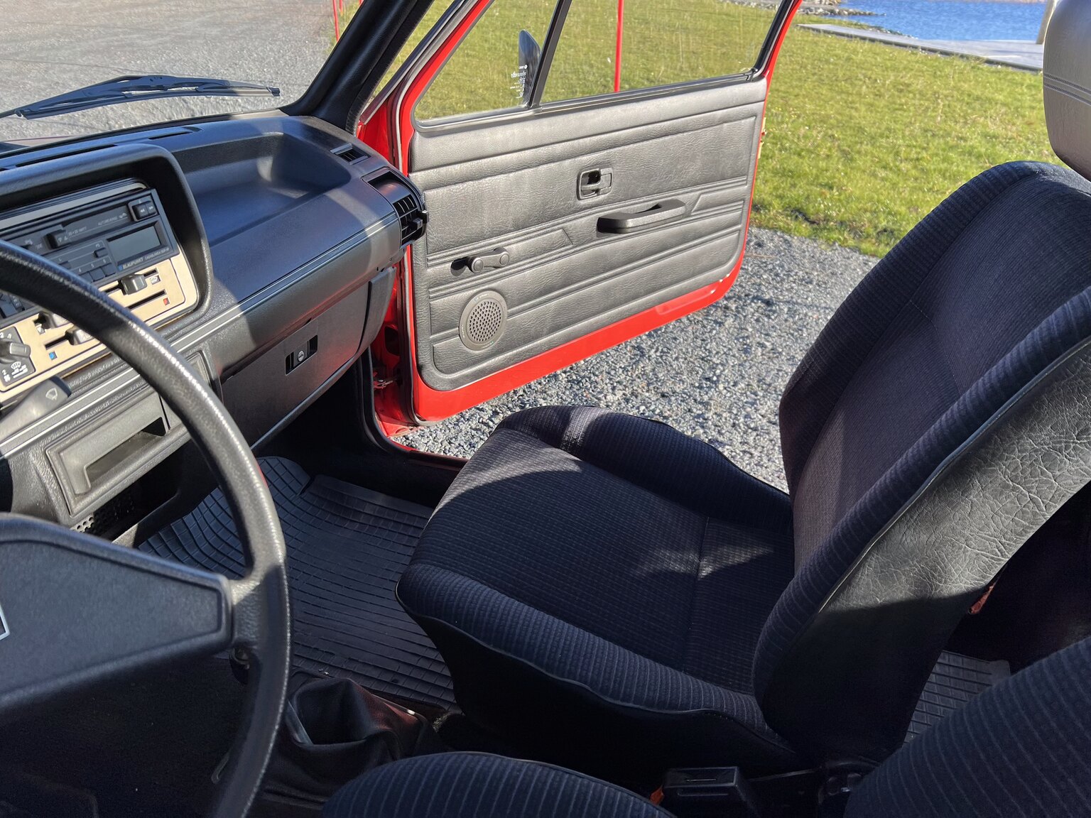 Interiörbild 1982 Volkswagen Jetta