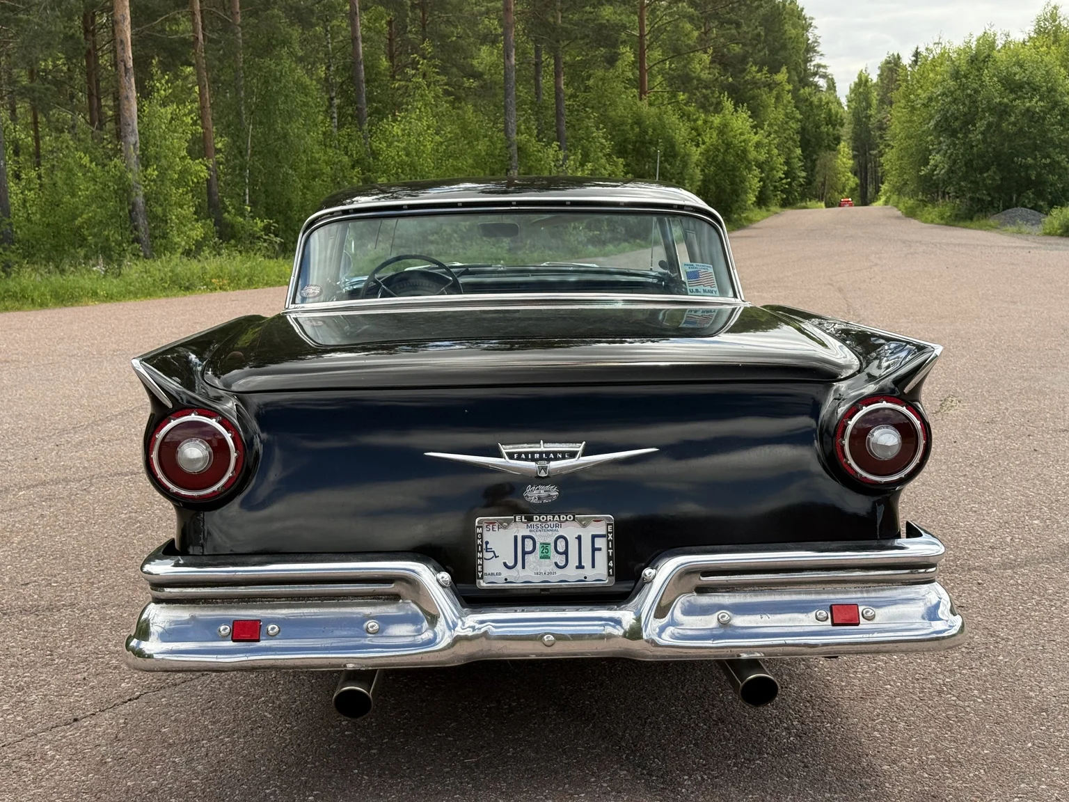 Aussenfoto 1957 Ford Fairlane 500 Hardtop Cabriolet (11)
