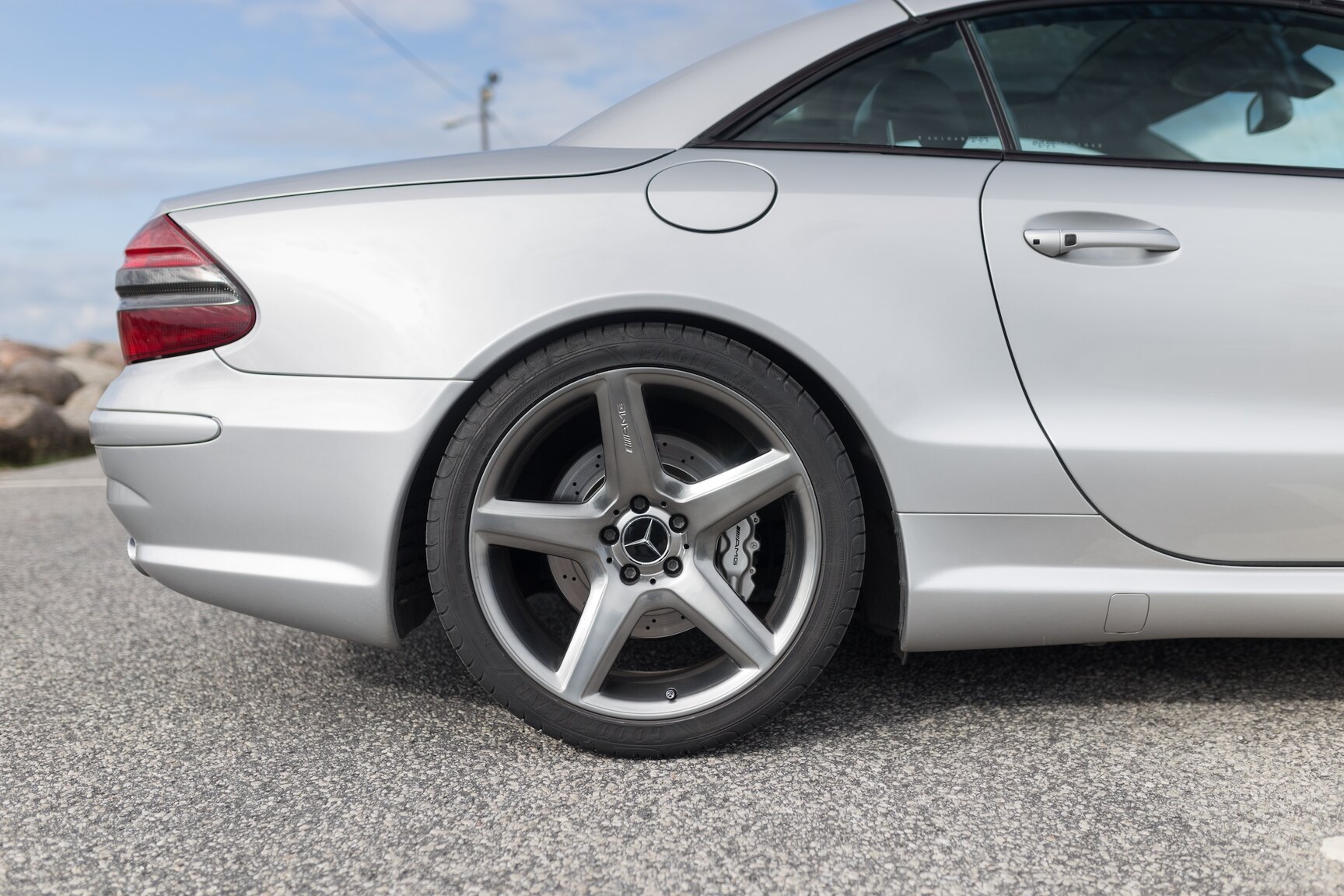 Exterior image of 2002 Mercedes-Benz SL55 AMG