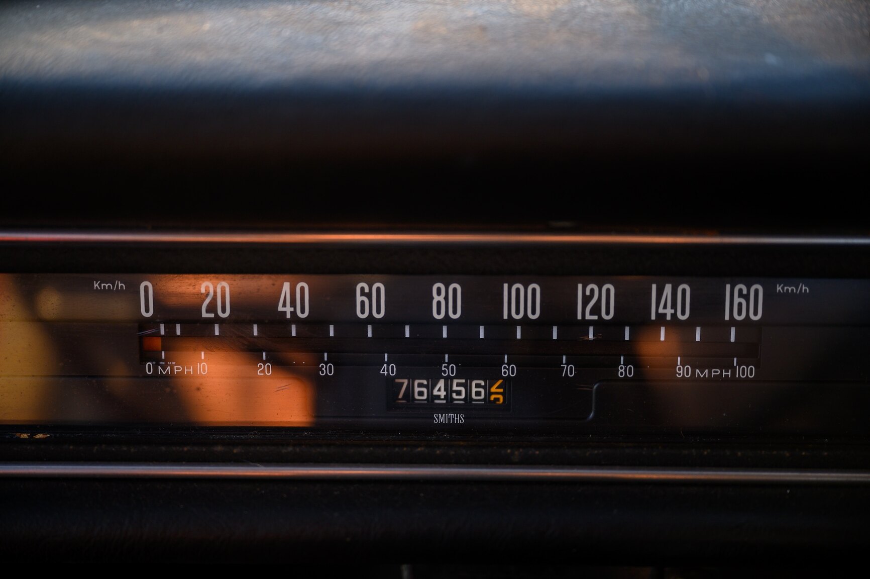 Innenraumfoto von 1970 BMC Morris 1300 MKII