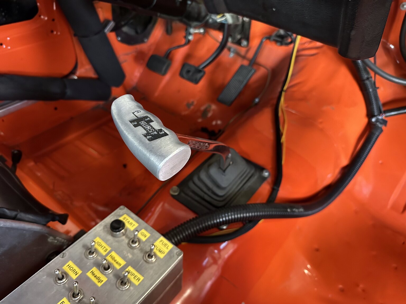 Interior image of 1969 Ford Mustang Fastback Boss Race Car
