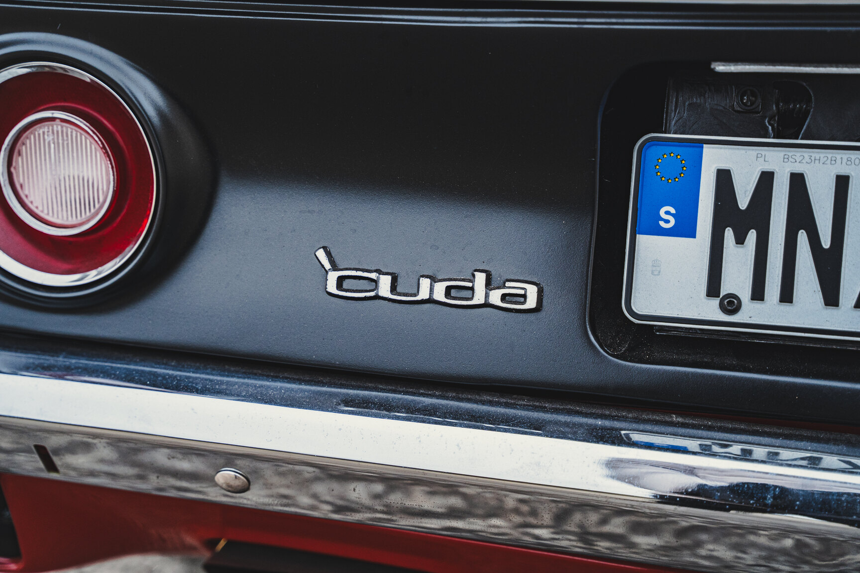 Aussenfoto 1972 Plymouth Cuda 340