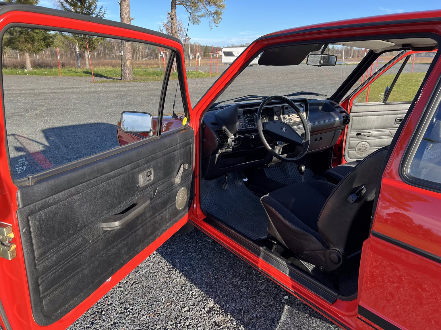 Interiörbild 1982 Volkswagen Jetta