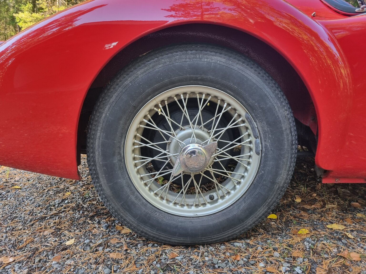 Exteriörbild på 1956 MG MGA 1500