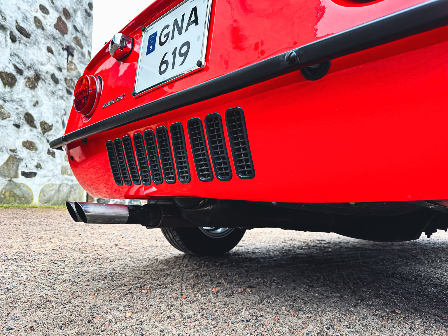 Exteriörbild på 1971 Fiat Lombardi Grand Prix 850