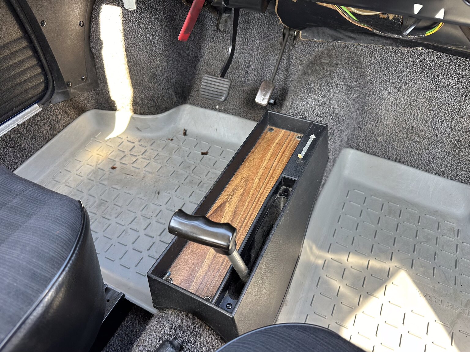 Interiörbild 1974 DAF 66 Sedan 1.1