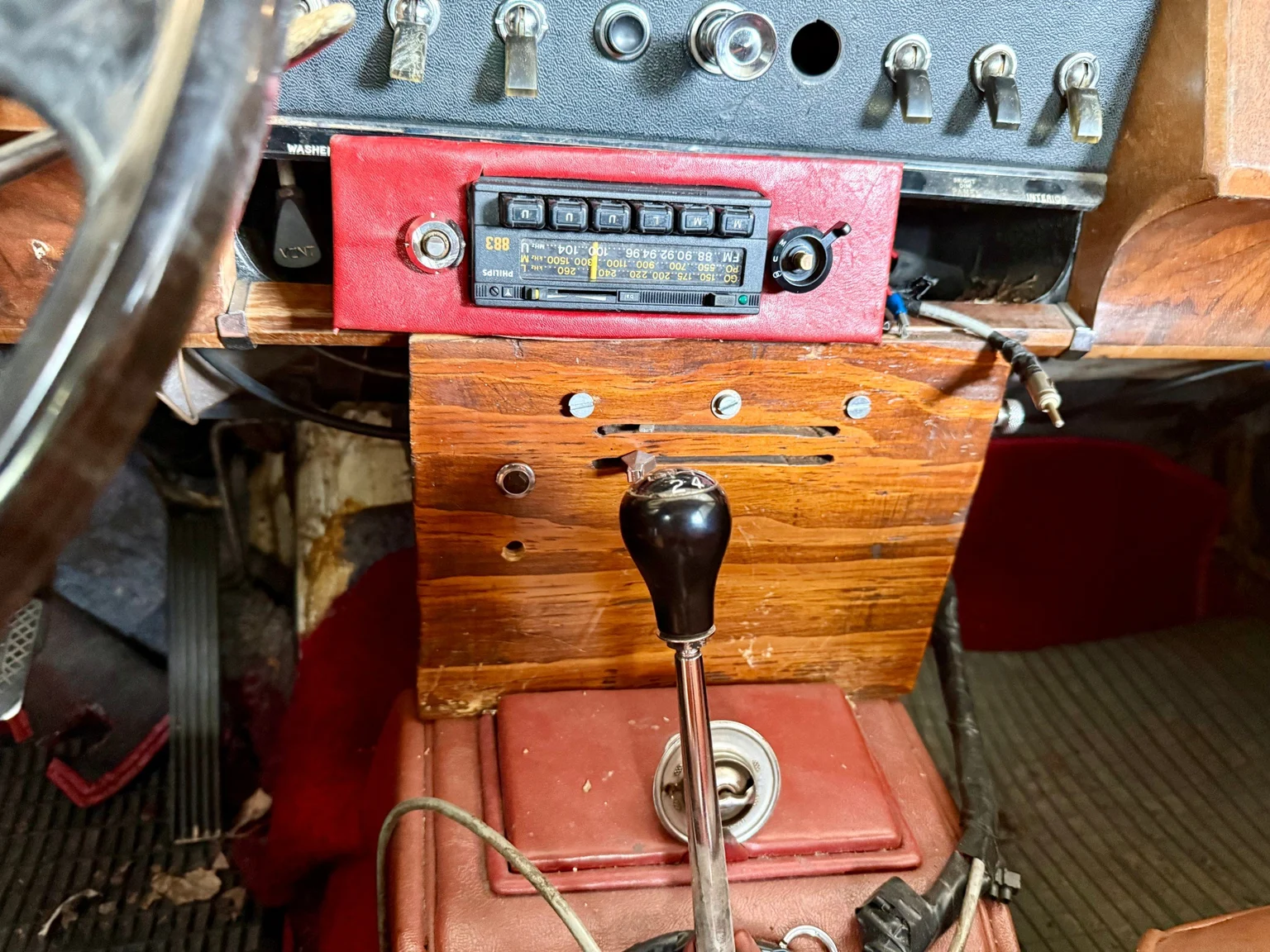 Interiörbild 1961 Jaguar Mark 2 (13)