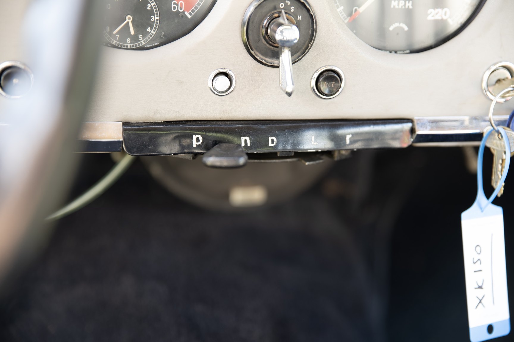 Interior image of 1959 Jaguar XK 150