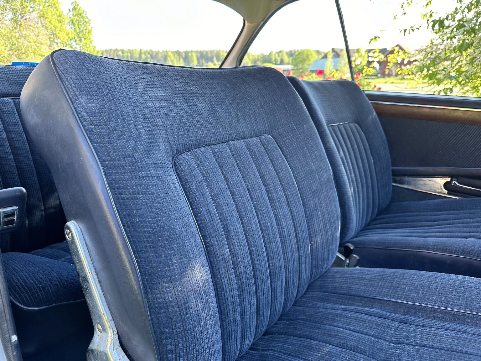 Interiörbild 1968 BMW 2000 CS