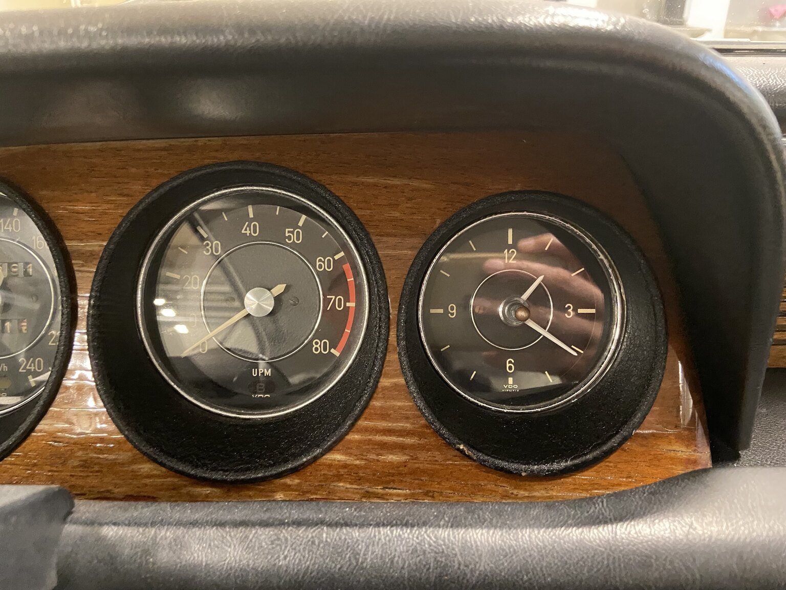 Interiörbild 1971 BMW 2800 CS