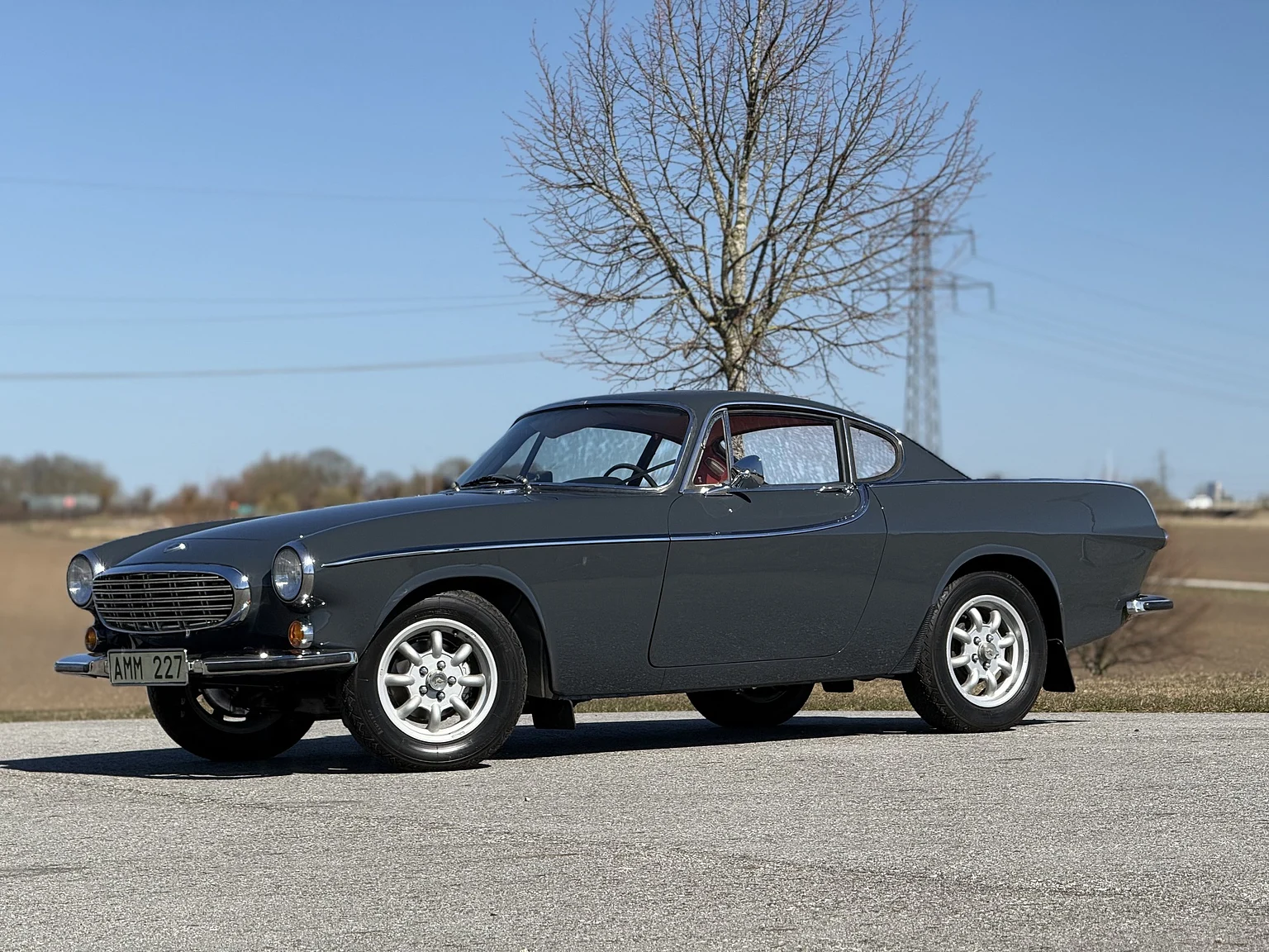 Exteriörbild på 1966 Volvo P 1800S (39)