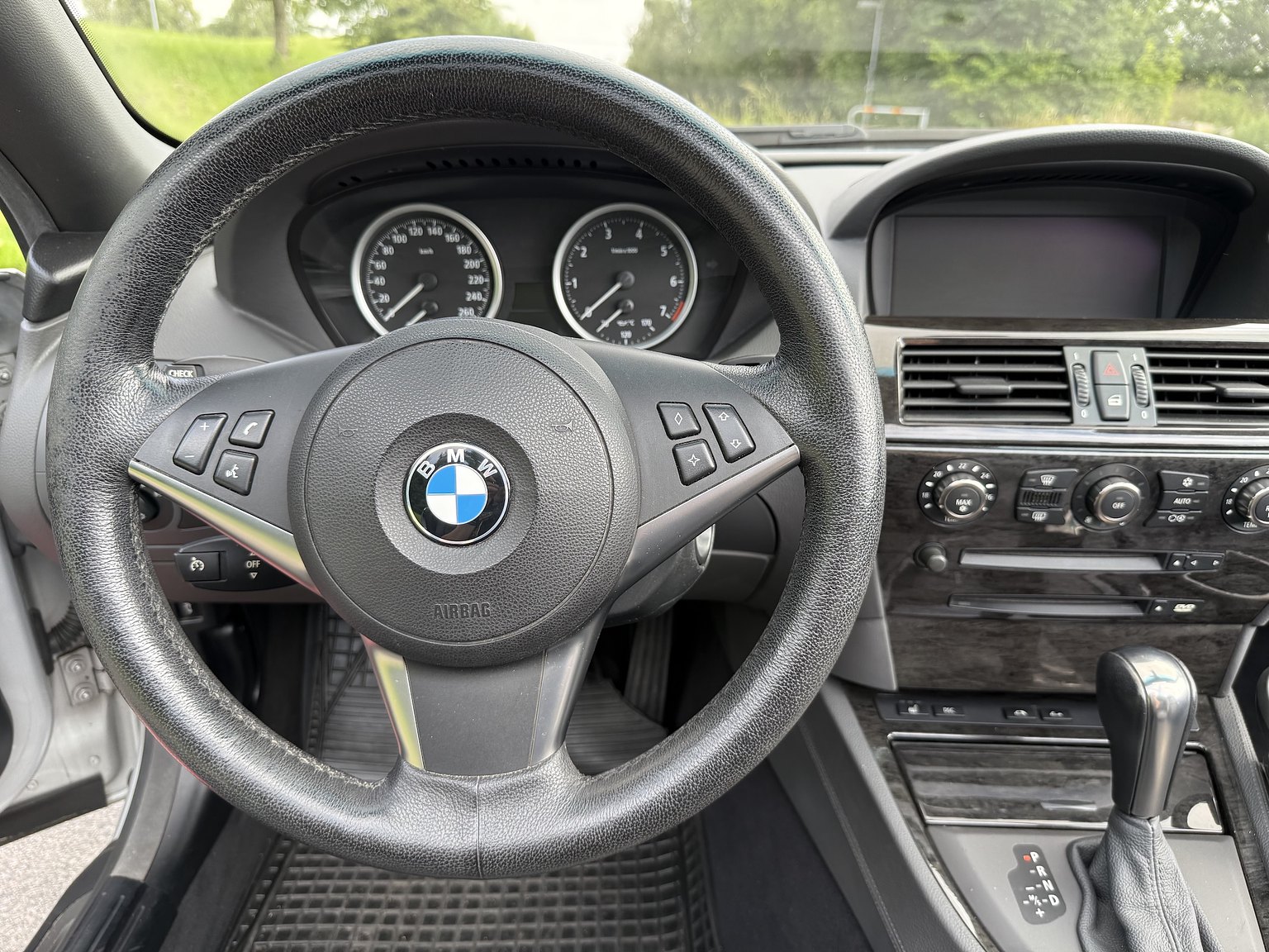Interiörbild 2004 BMW 645Ci Convertible