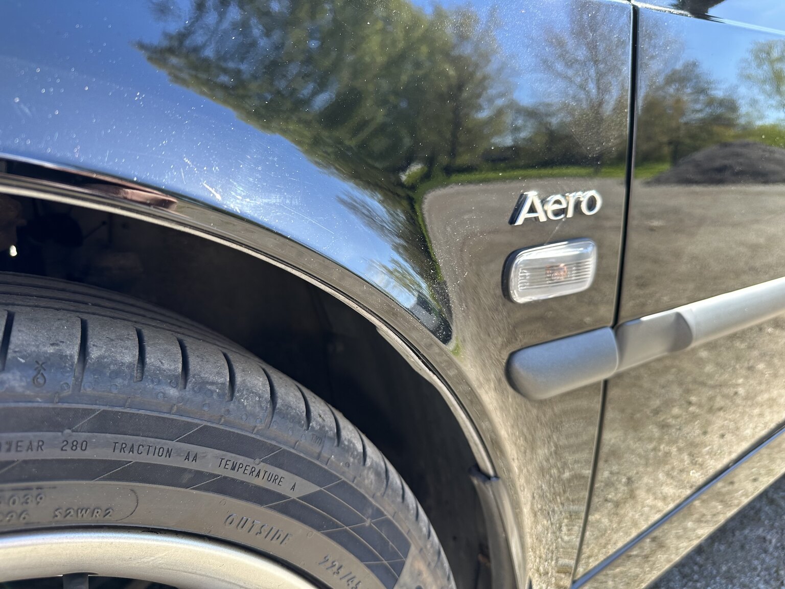 Exteriörbild på 2003 SAAB 9-3 Aero Turbo Cabriolet