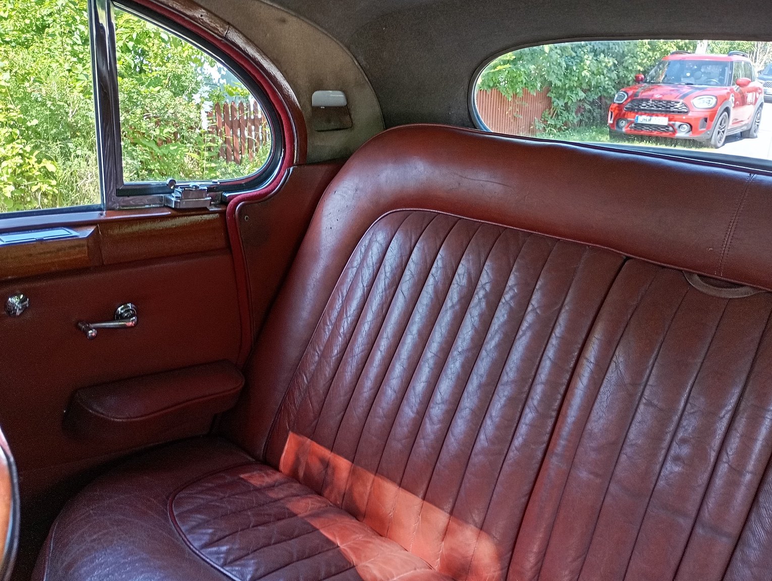Interior image of 1954 Jaguar Mark VII