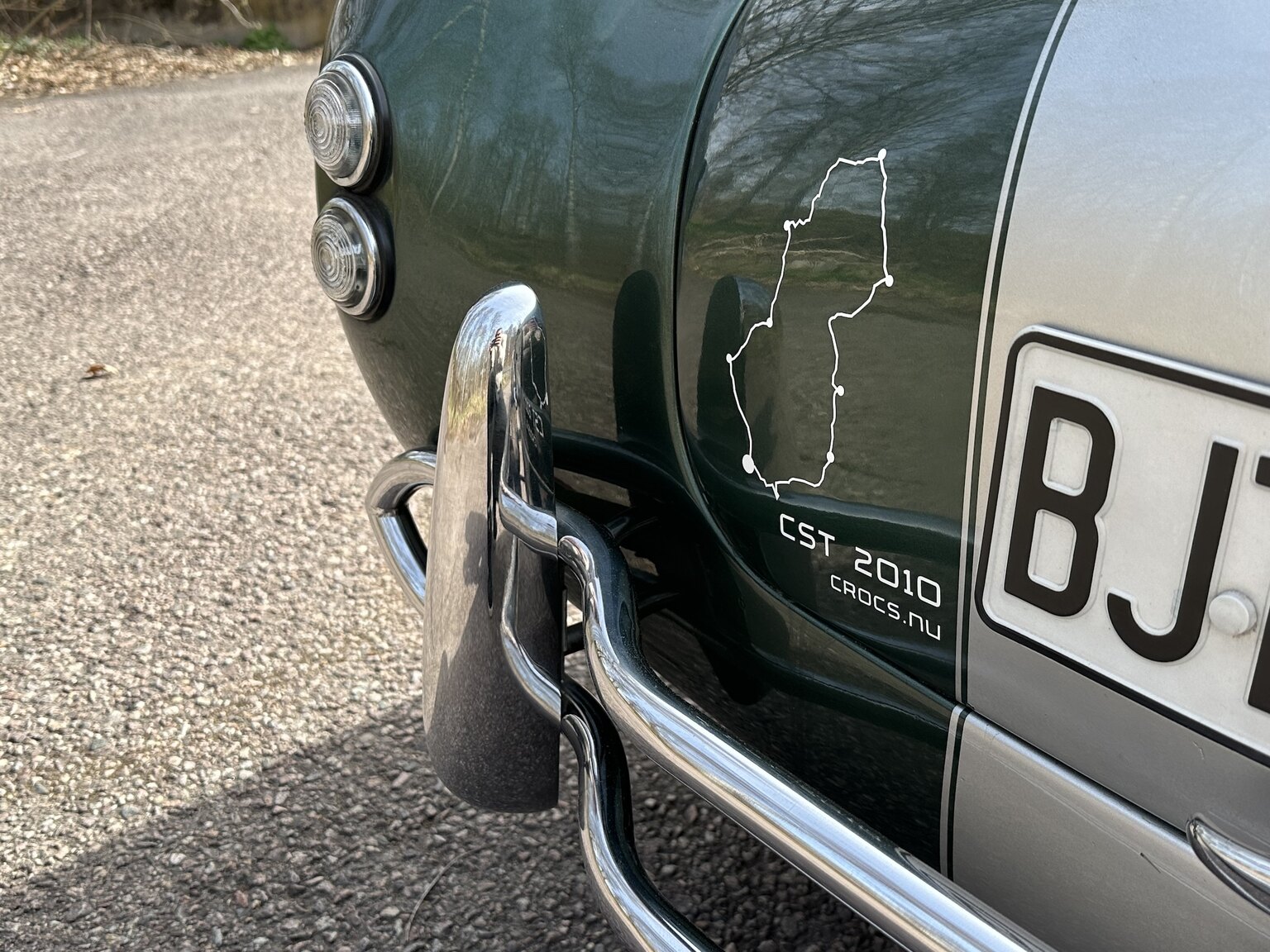 Exteriörbild på 2008 AC Cobra replica