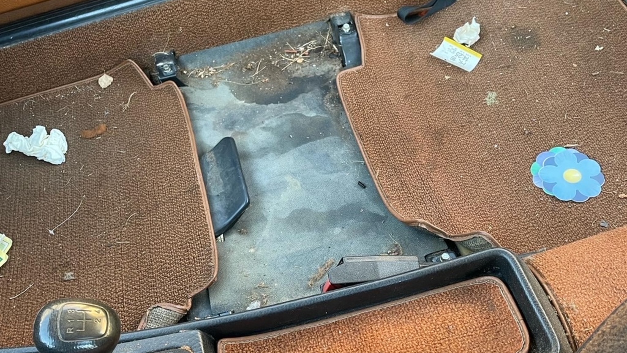 Interiörbild 1972 Mercedes-Benz 200