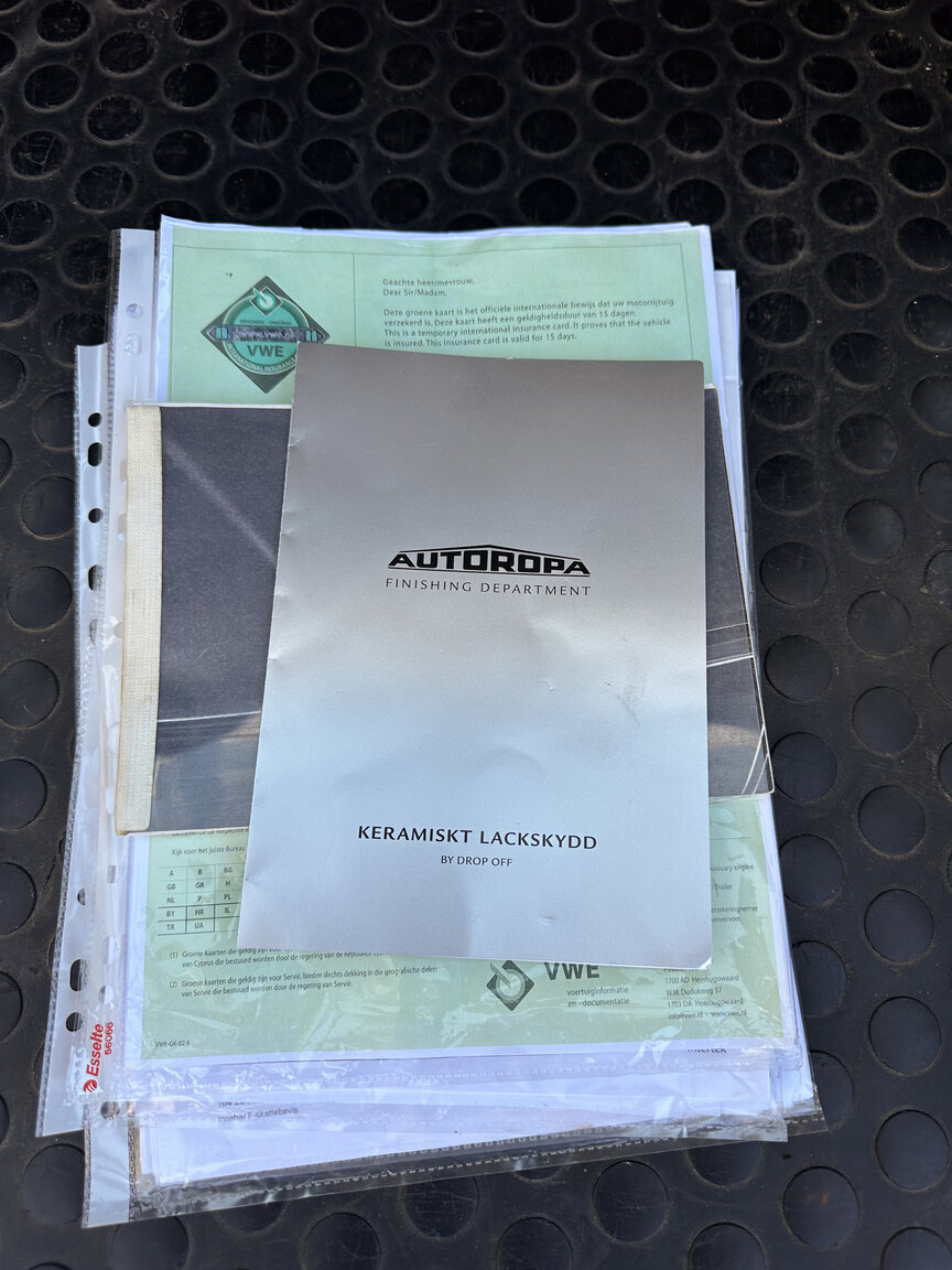 Dokumentation för 1994 BMW 520i E34