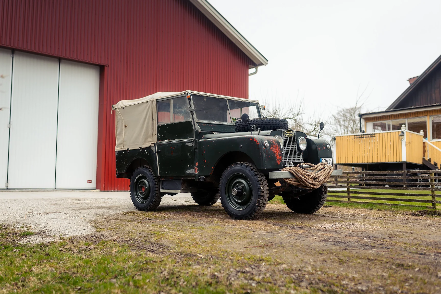 Exterior image of 1953 Land Rover Series 1 Soft Top (10)