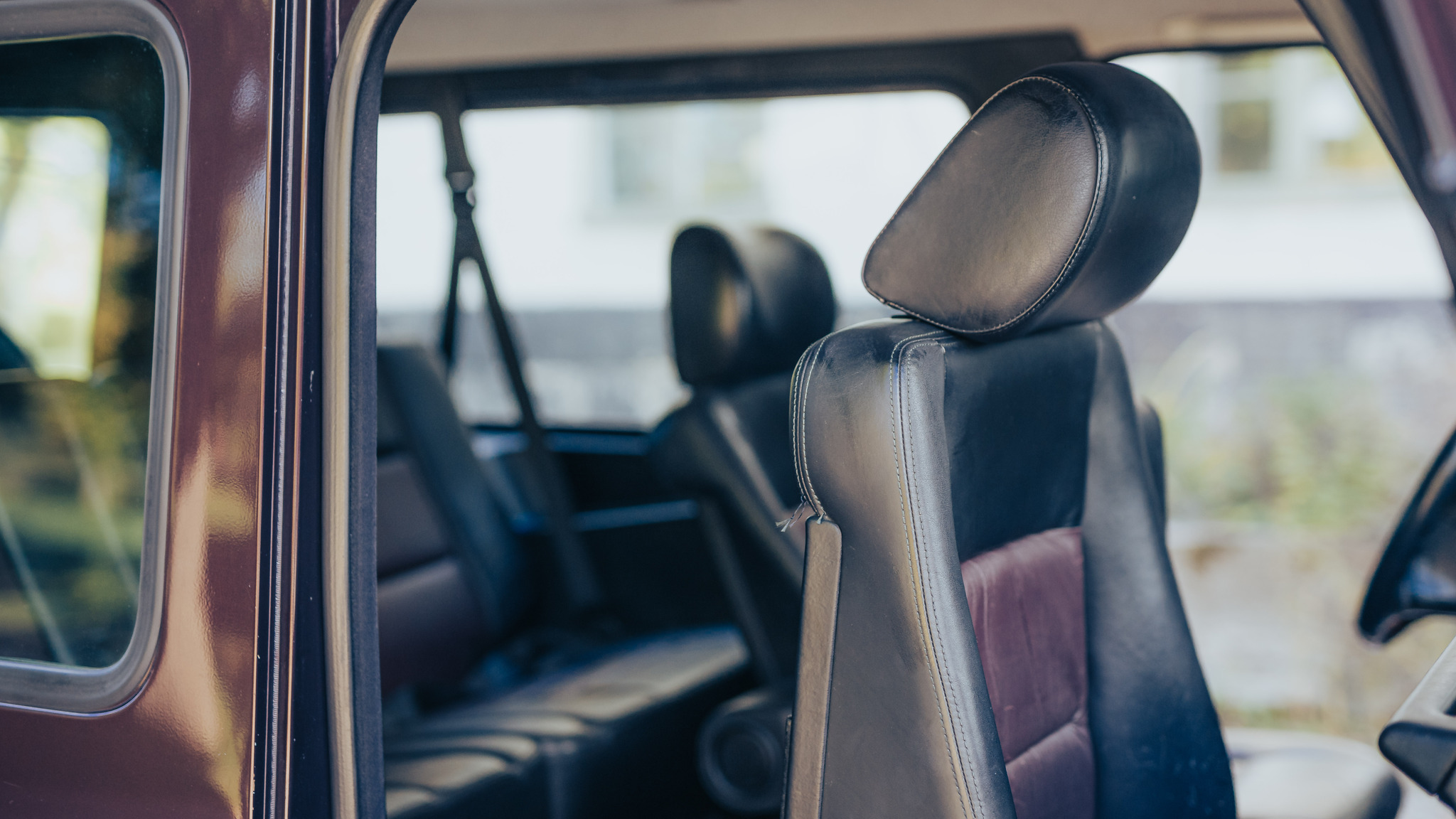 Interiörbild 2000 Mercedes G500 Classic Special Edition