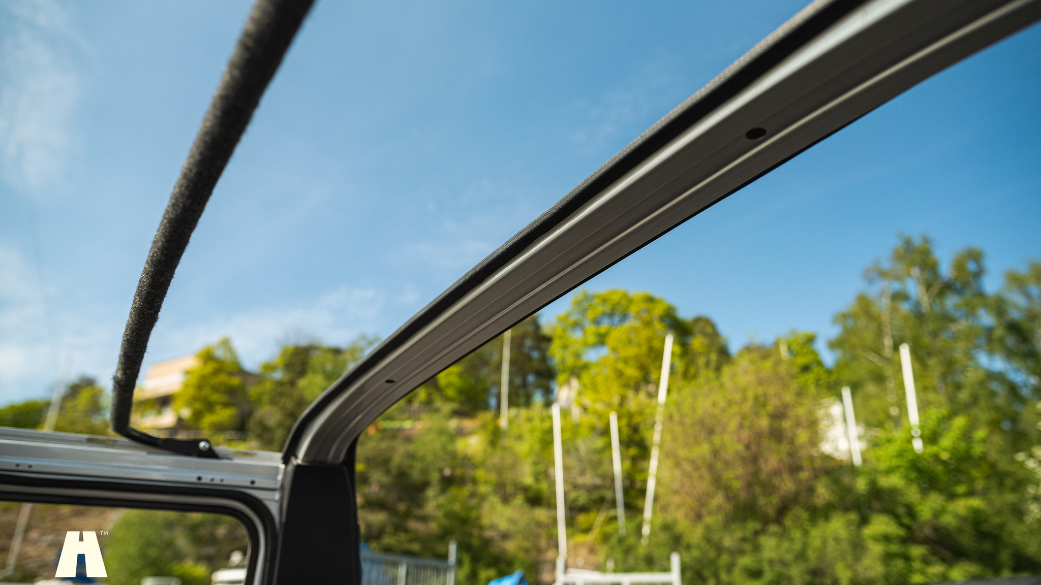 Interiörbild 1985 Mercedes 230GE Cabrio