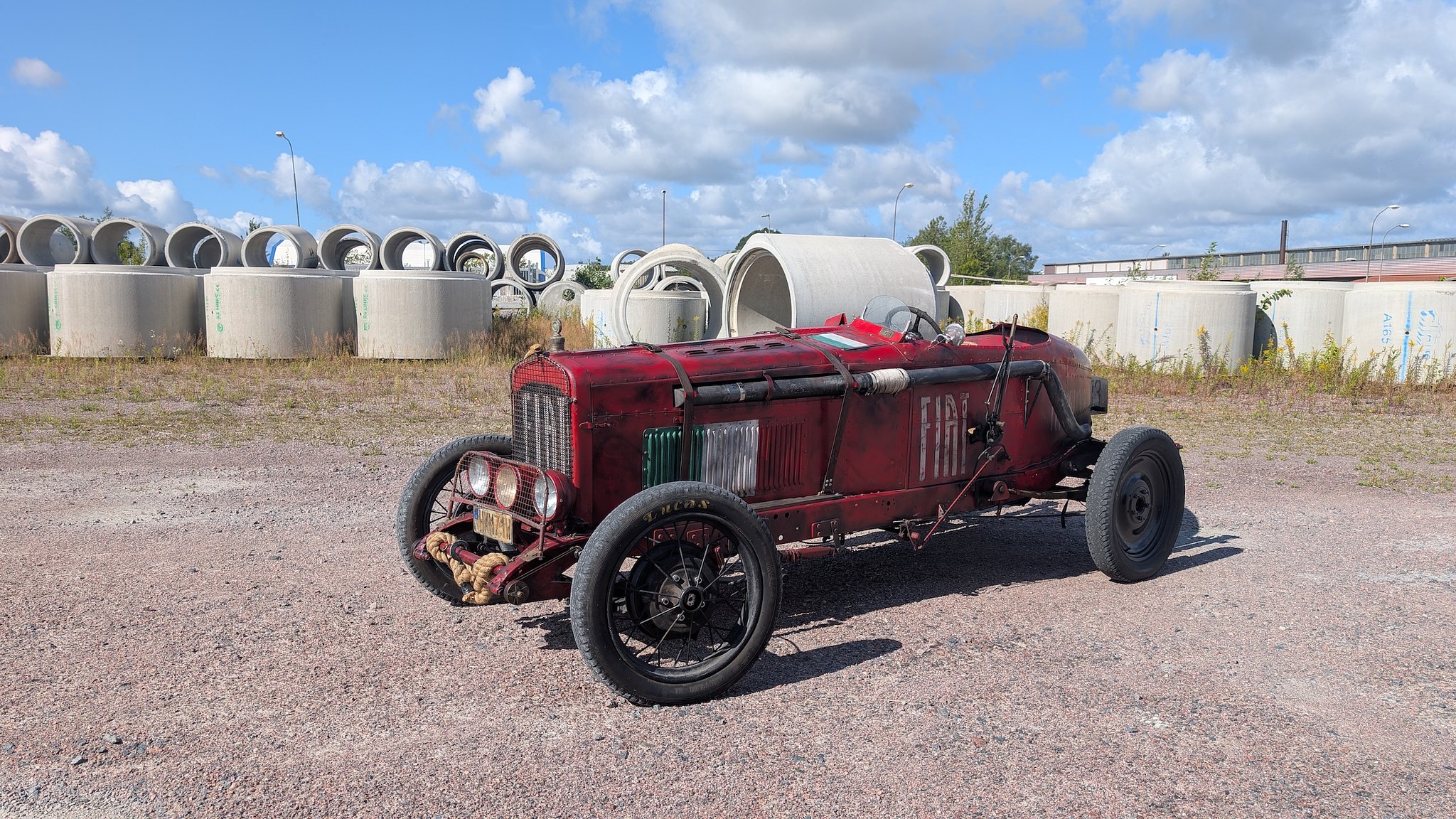 Exterior image of 1929 FIAT 321C (521c) "Flying Fiona"