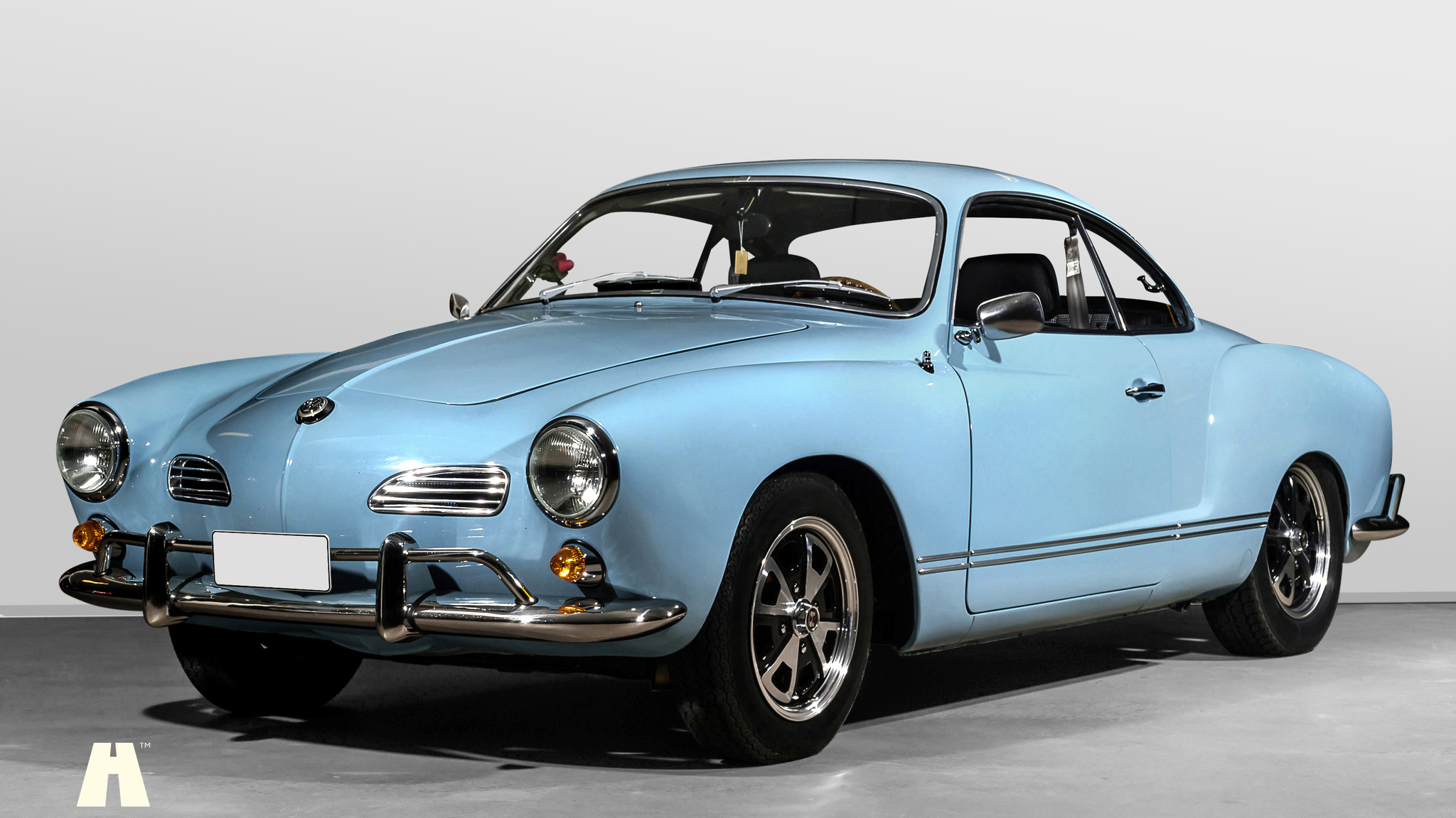 Interiörbild 1969 Volkswagen Karmann Ghia