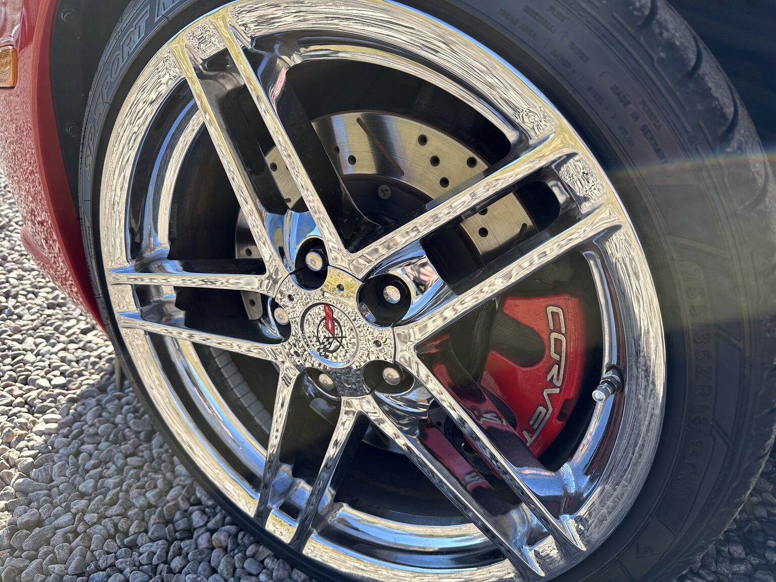 Exteriörbild på 2005 Corvette C6 Z51 Cabriolet
