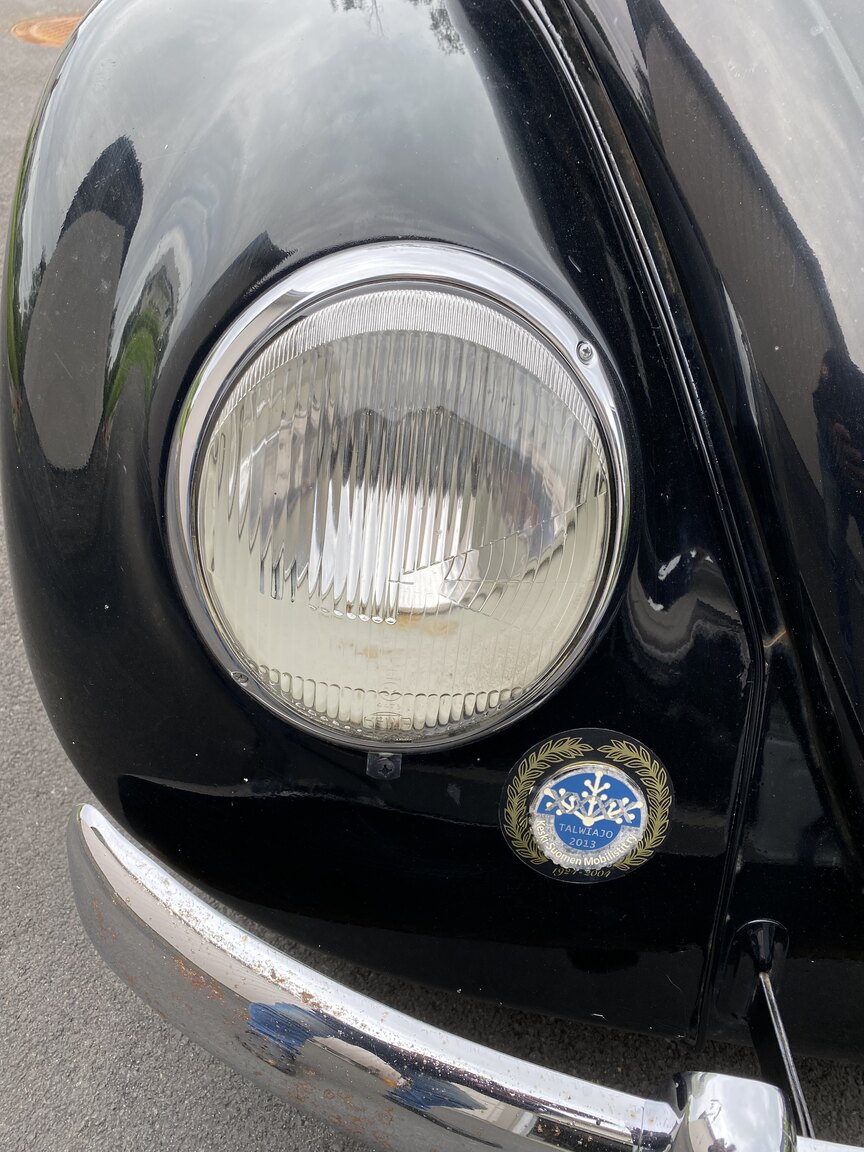 Aussenfoto 1955 Volkswagen Beetle 1200